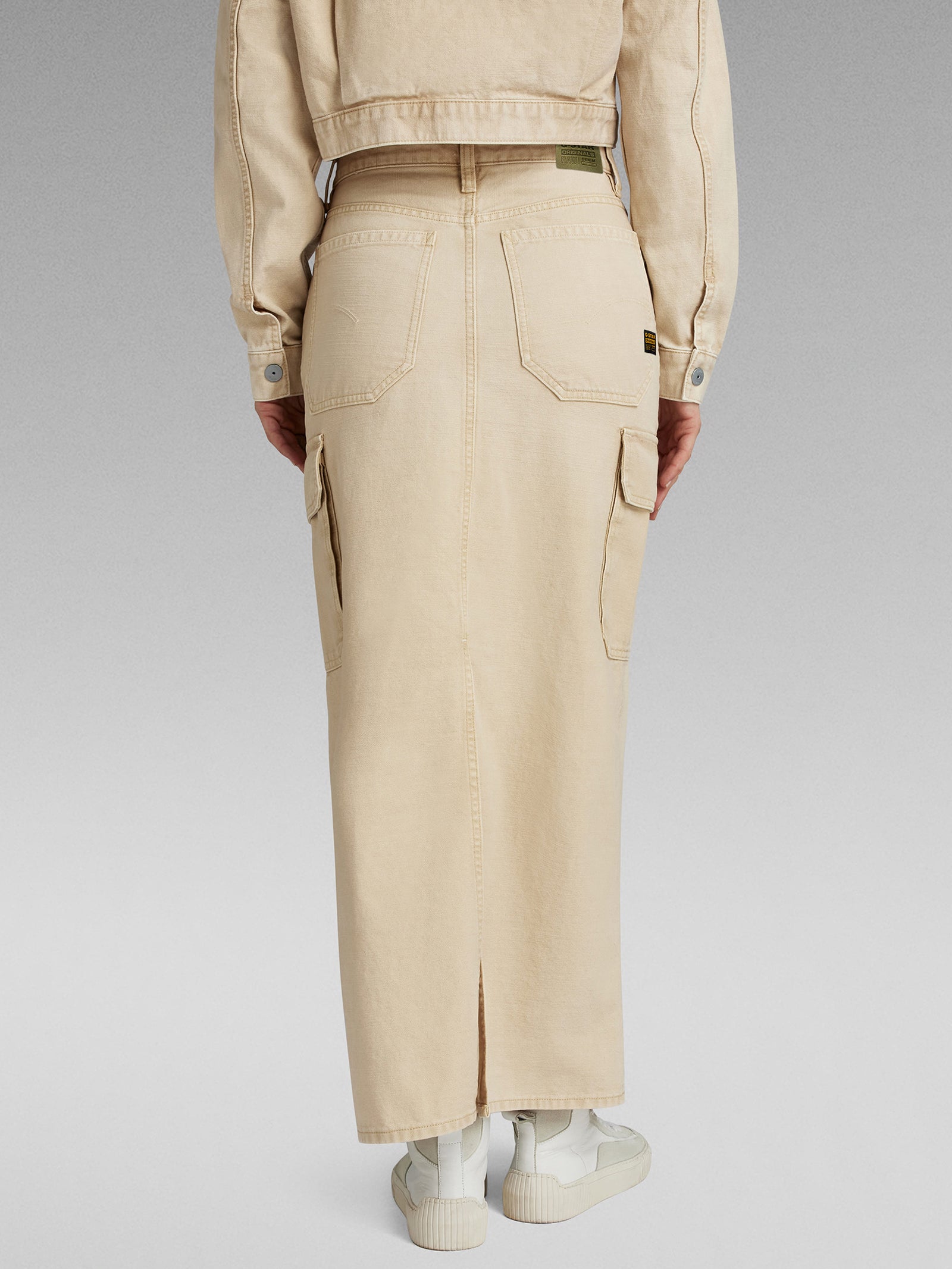 Viktoria Long Cargo Skirt