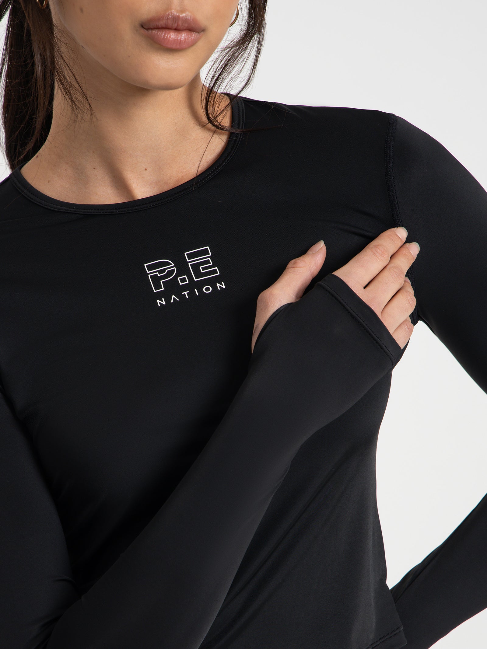 Dedication Long Sleeve Top in Black