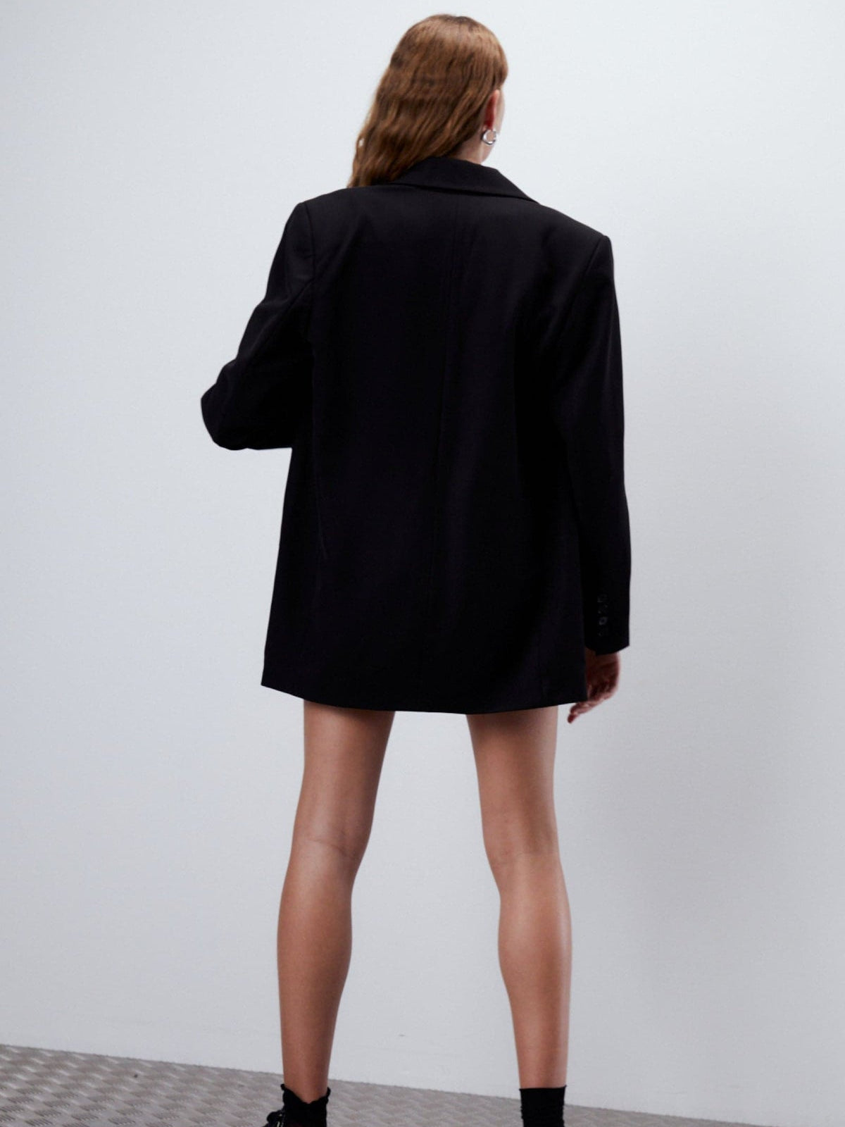 Jonah Oversized Blazer in Black