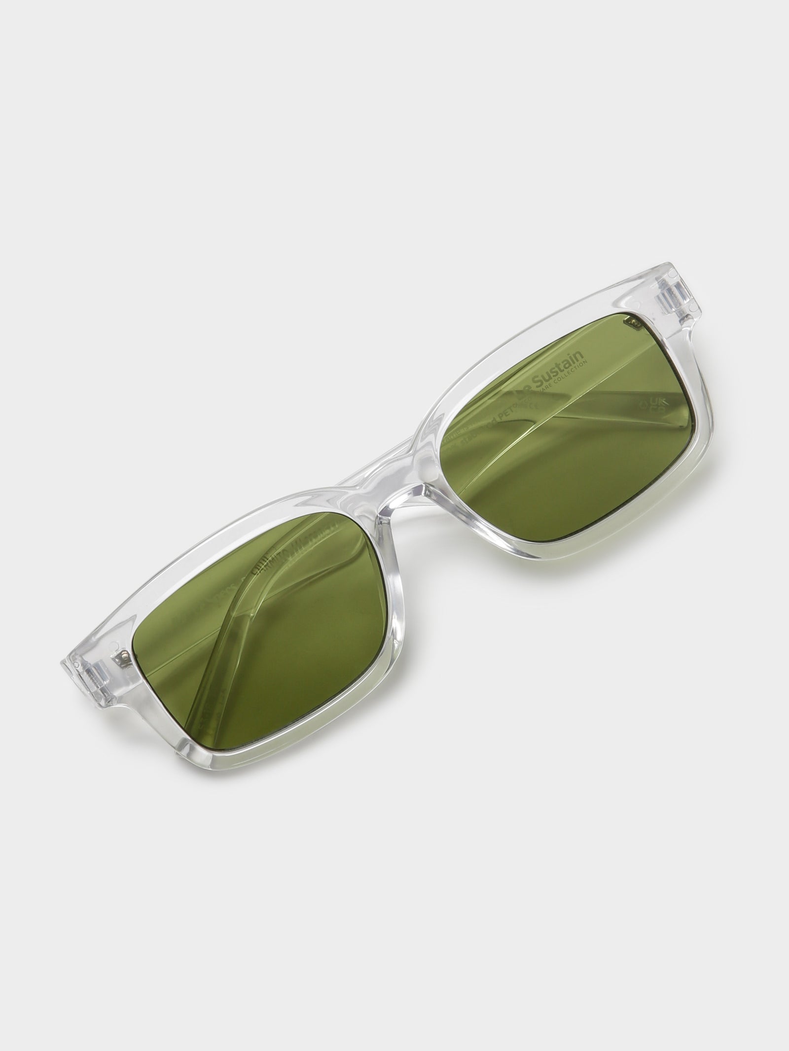 Recarmito Sunglasses in Crystal Clear