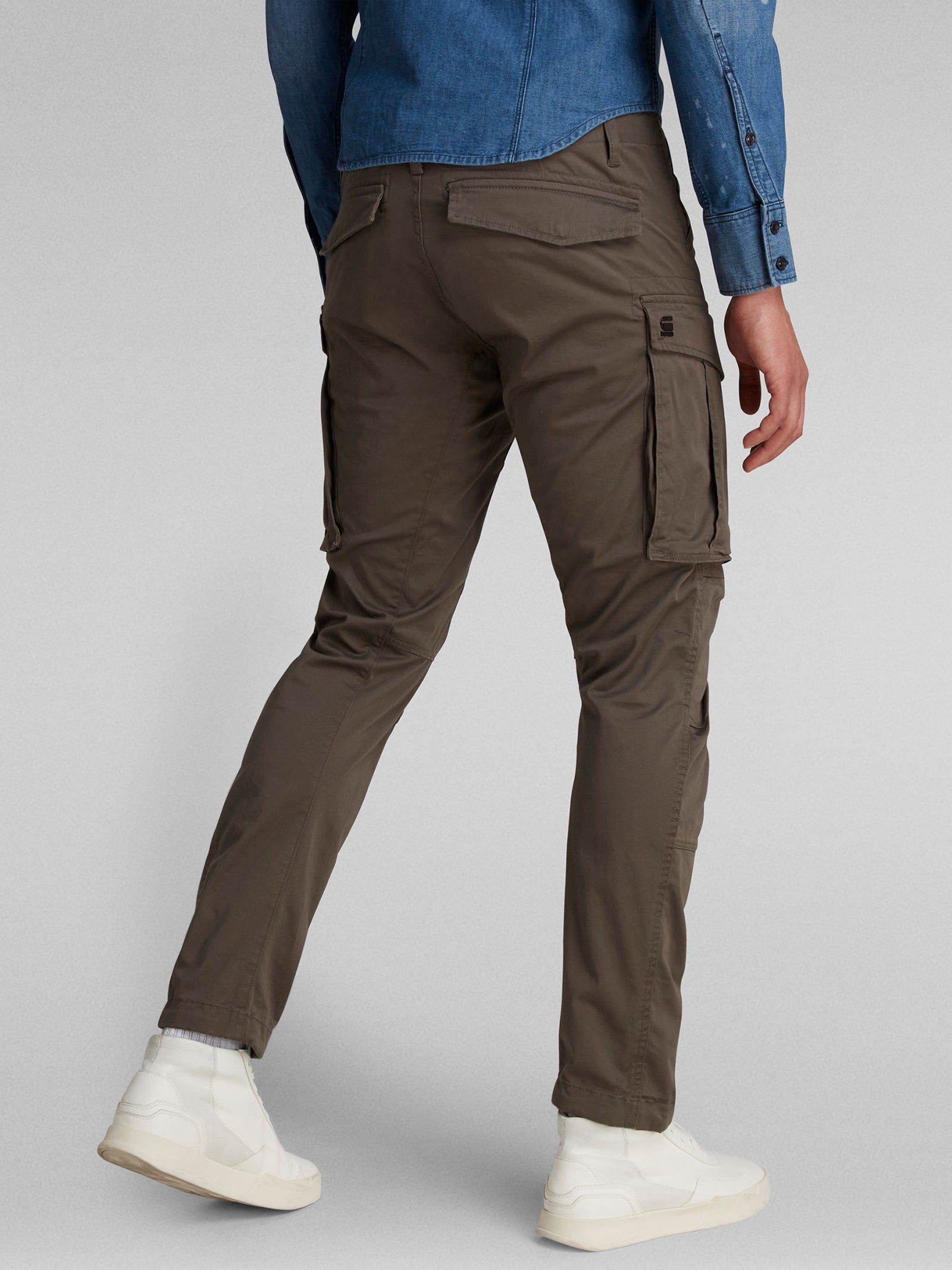 Rovic Zip 3D Regular Tapered Pants