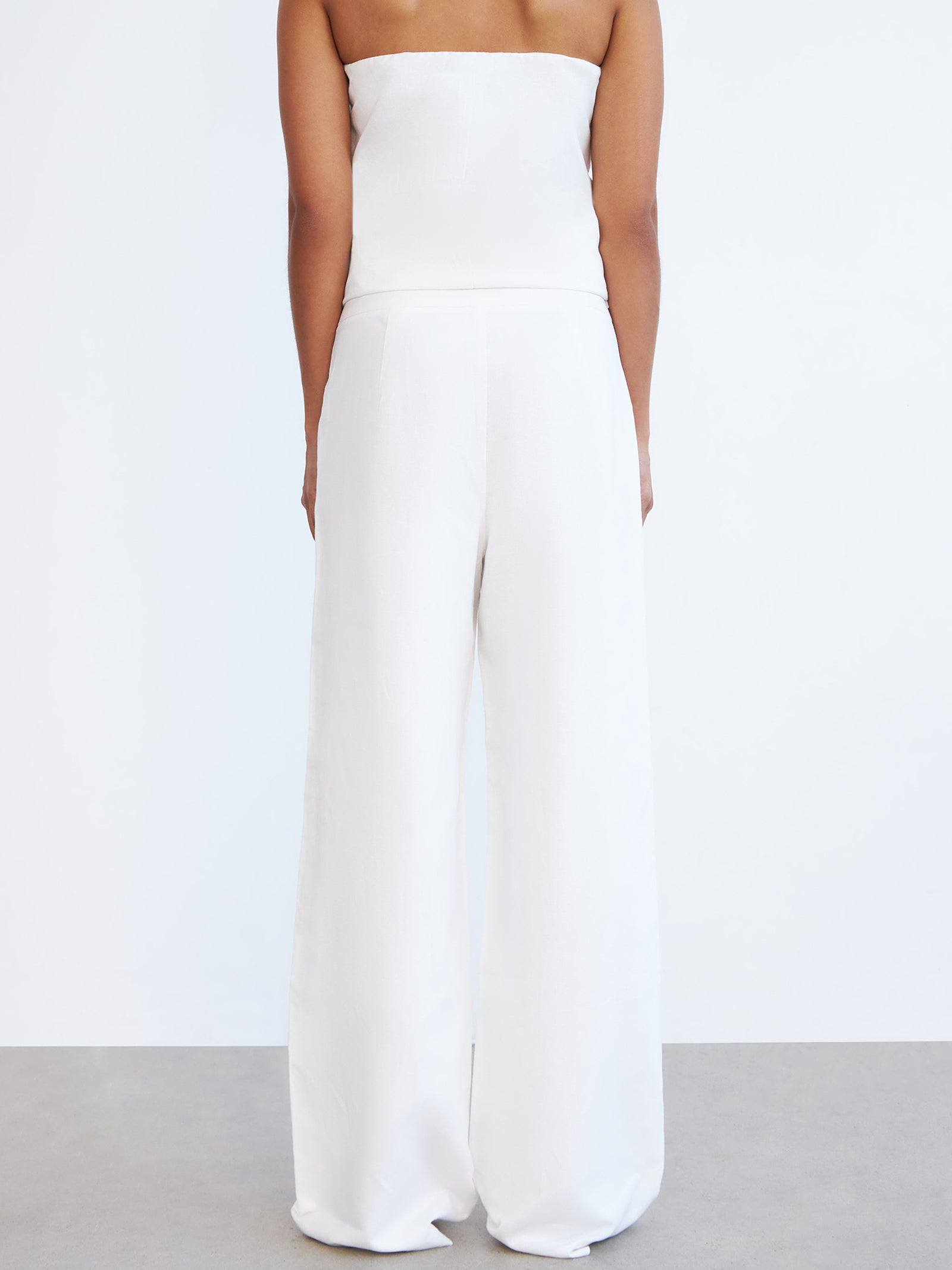 Olivia Pant In White