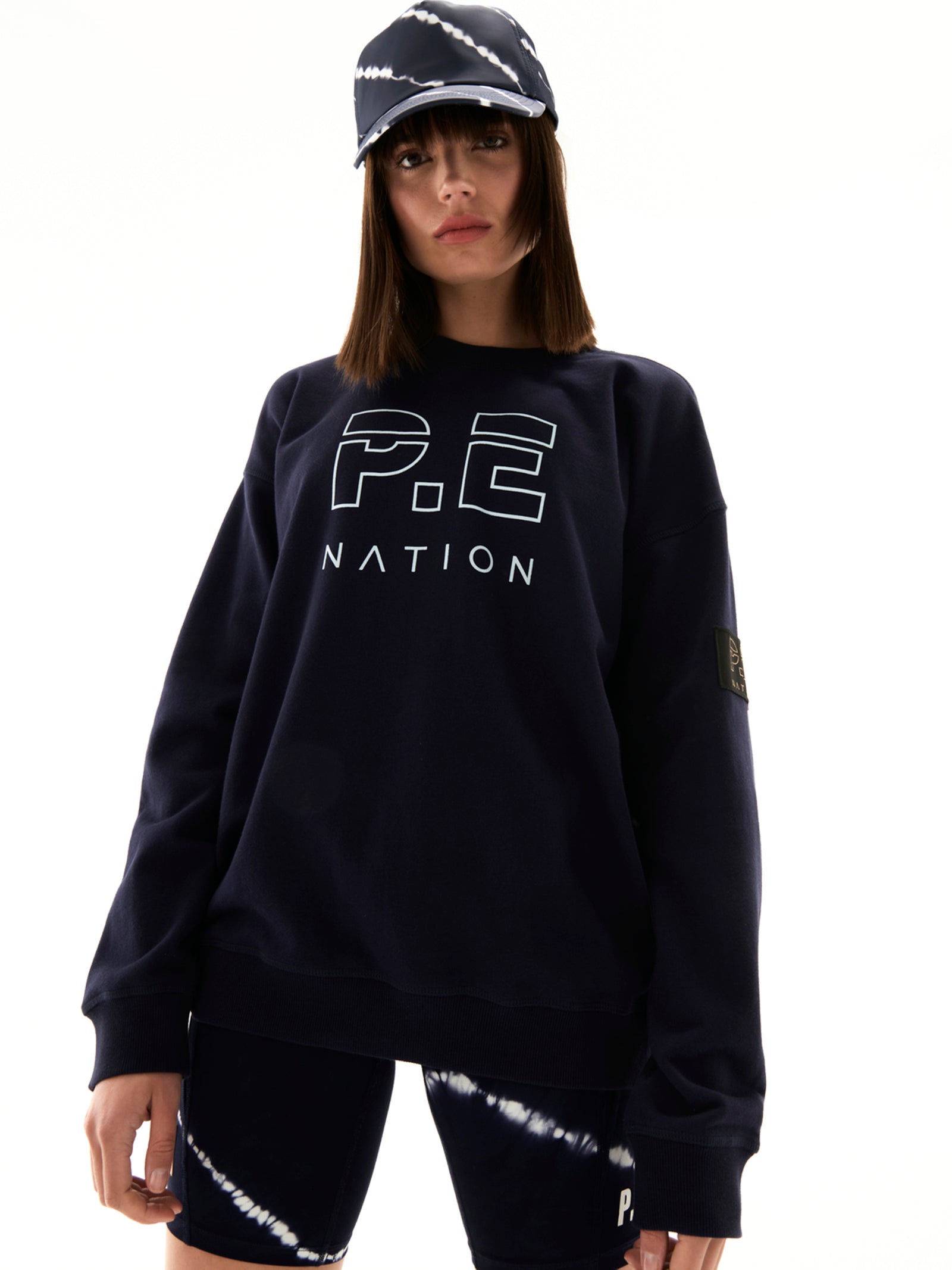 Heads Up Sweat in Navy Peacoat