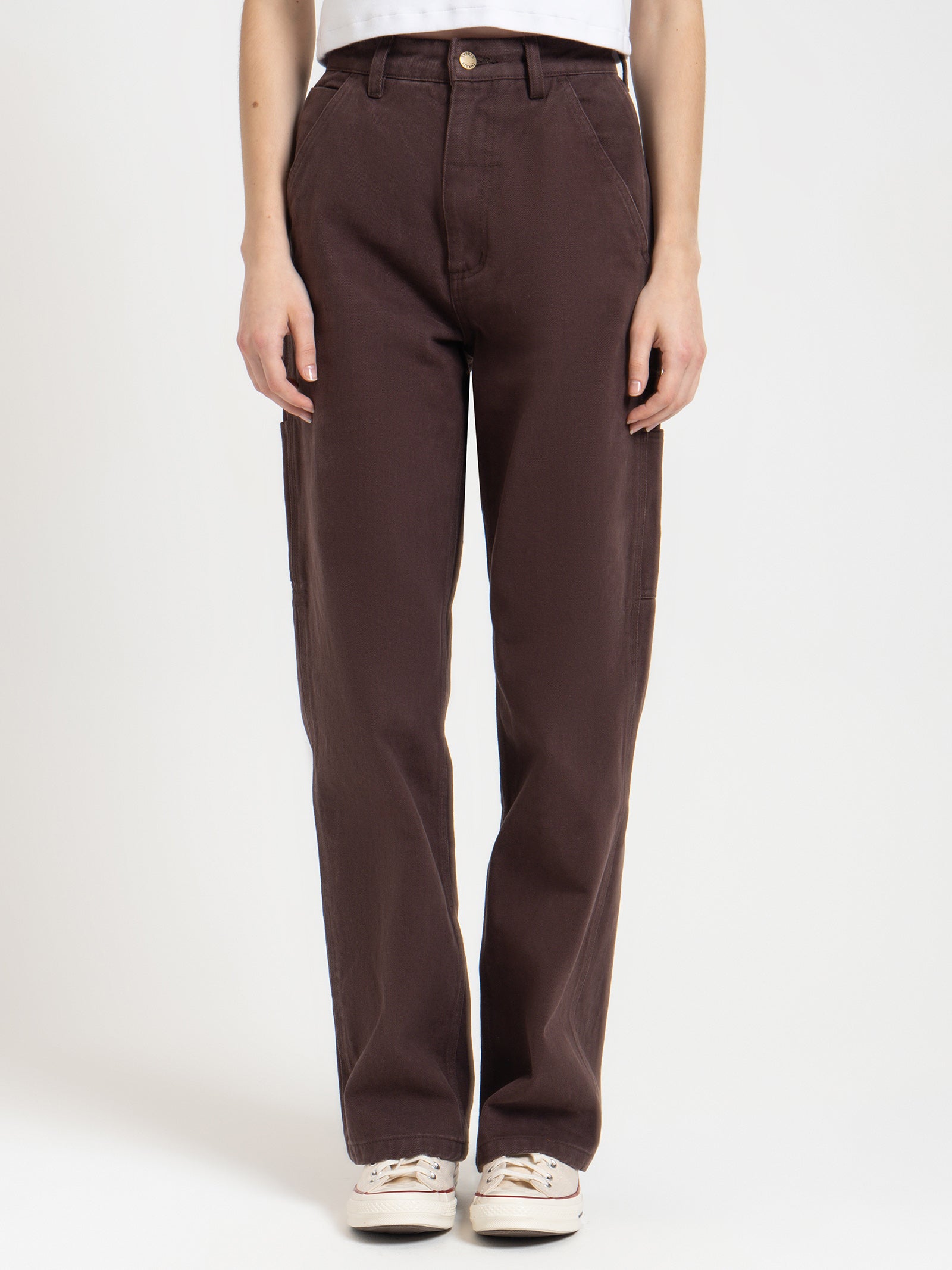 Carpenter Full Length Pants in Postal Brown