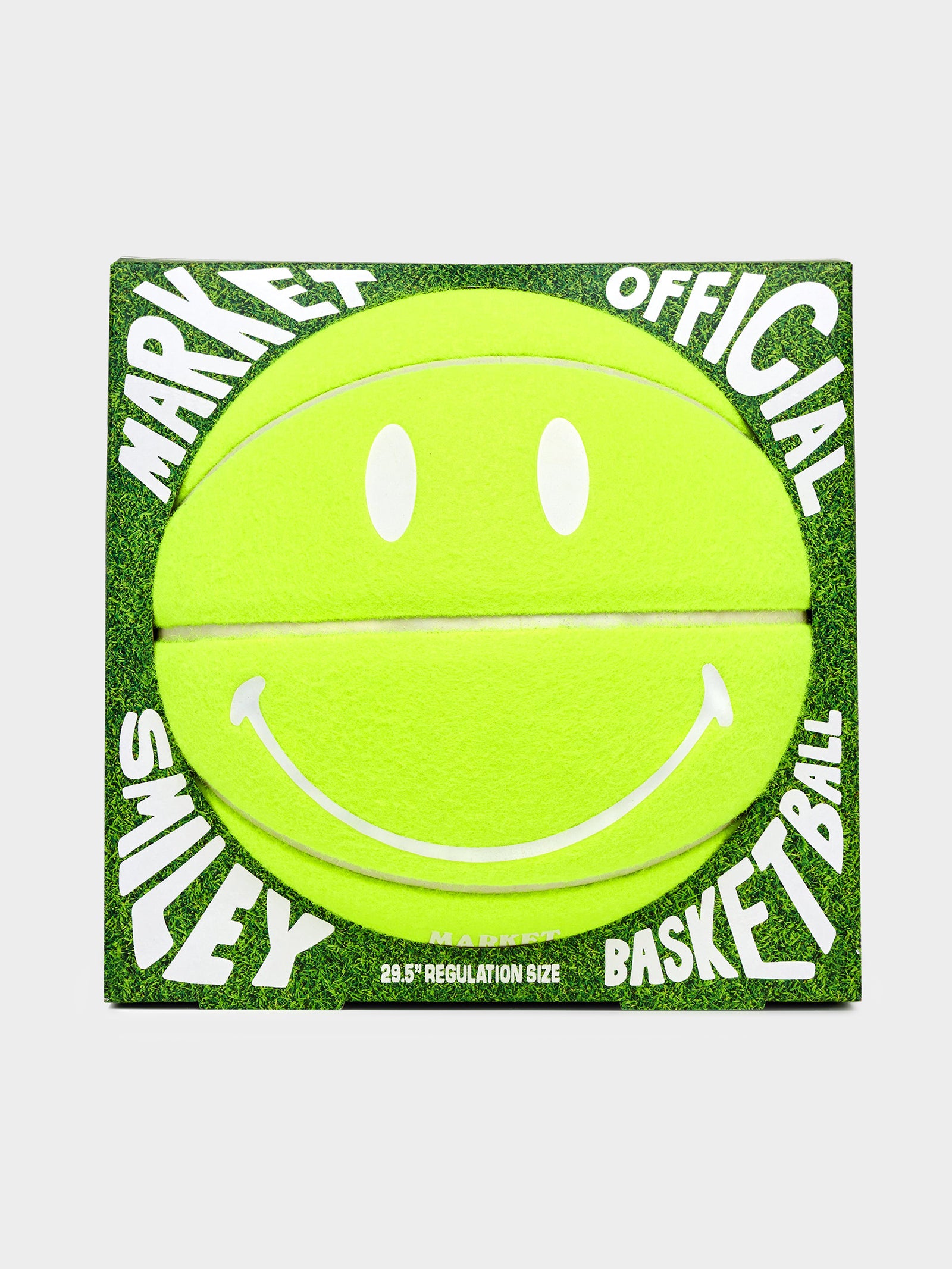 Smiley Tennis Basketball in Yellow