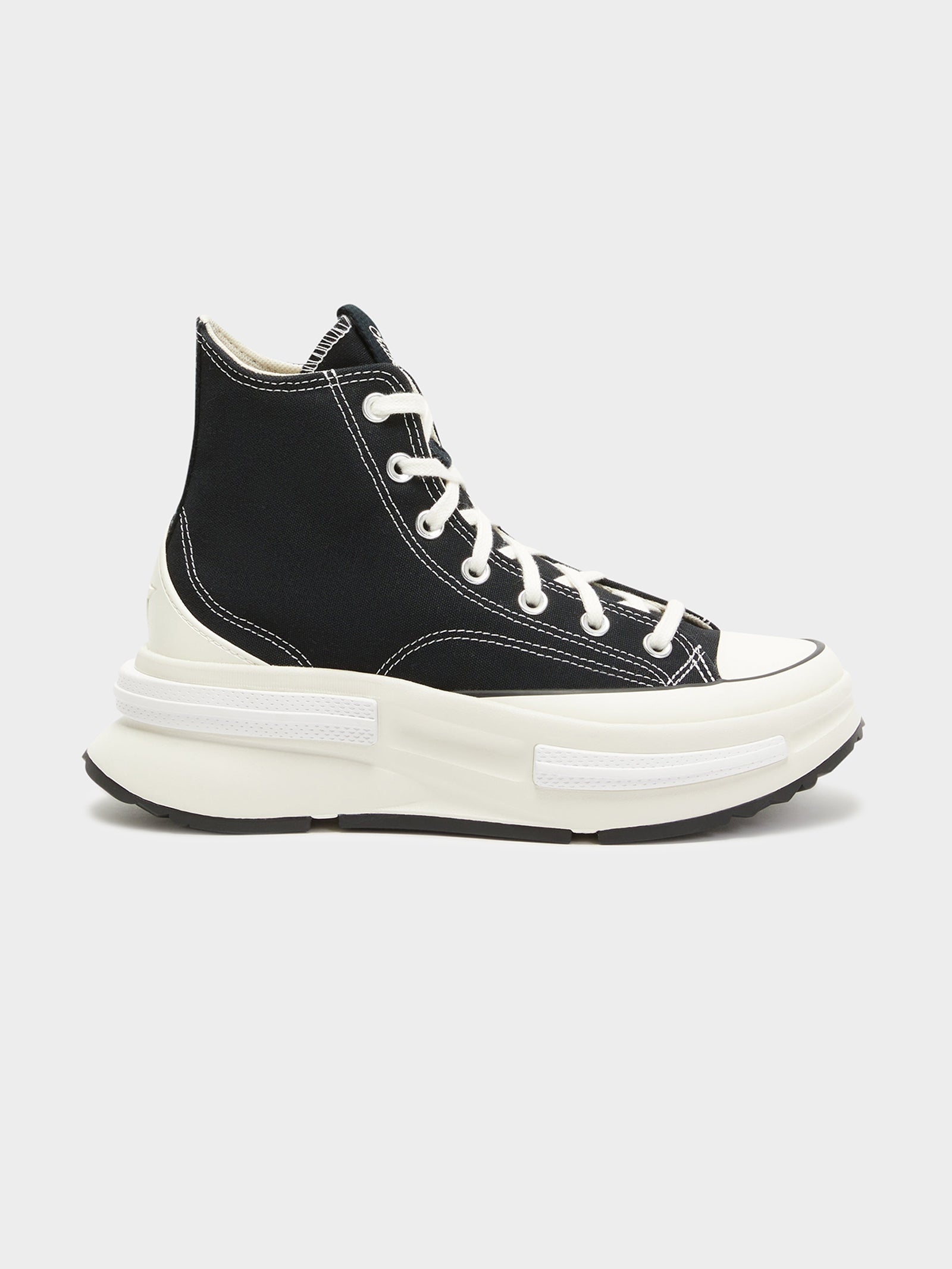 Unisex Converse Run Star Legacy CX Future Comfort High Top in Black & White