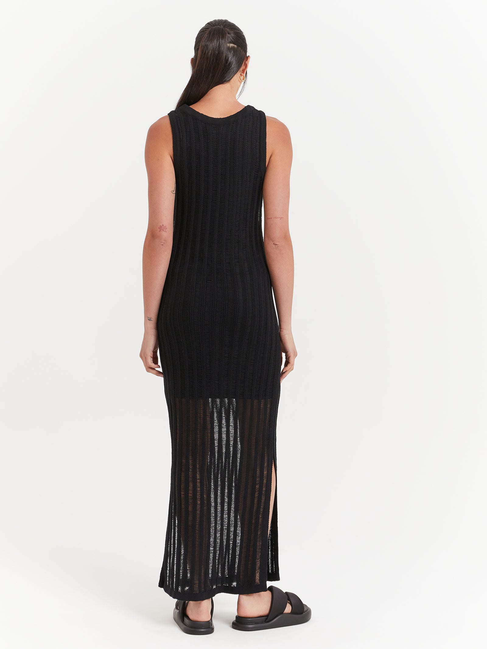 Montanna Midi Dress in Black