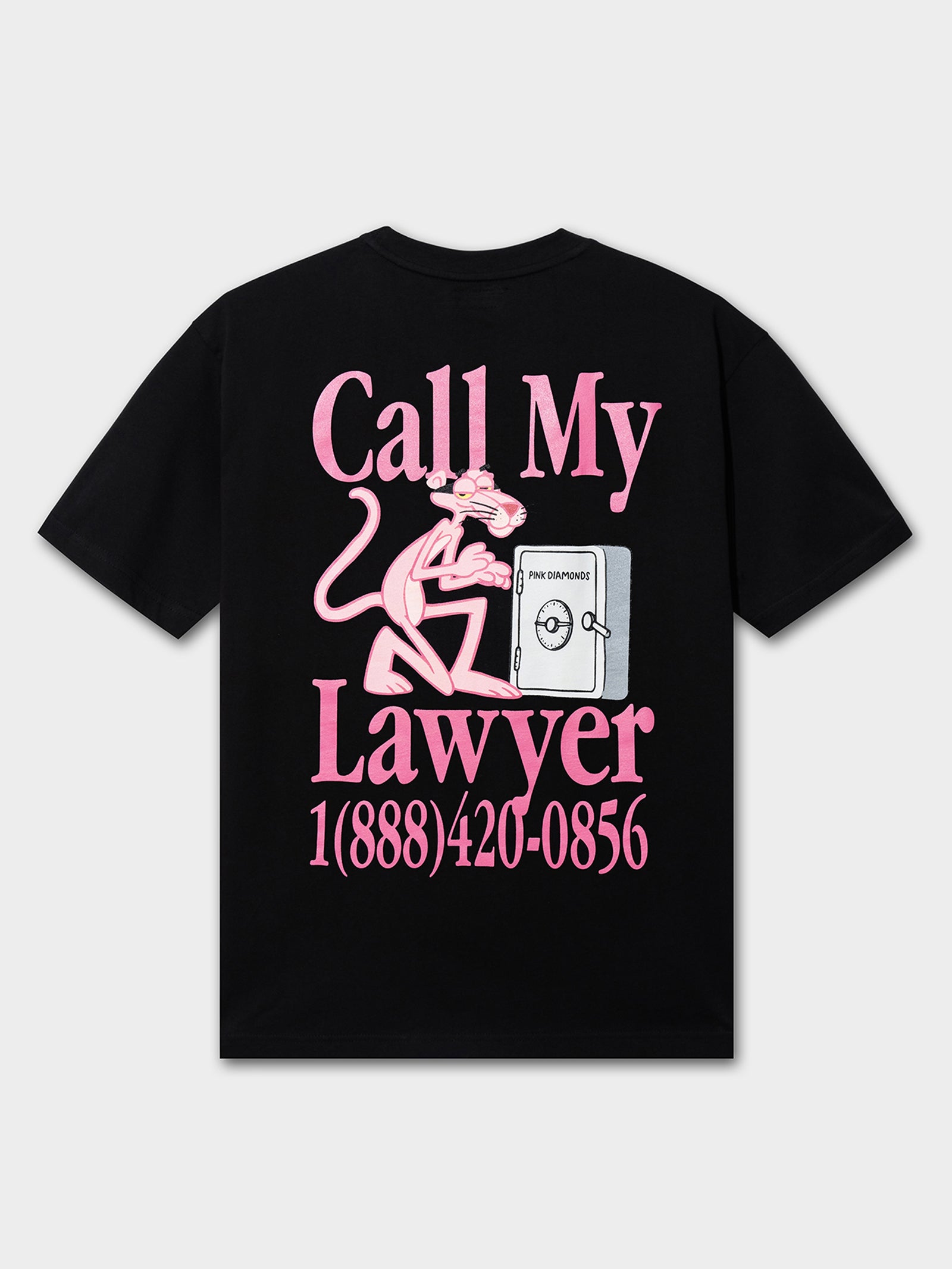 Pink Panther Call My Lawyer T-Shirt