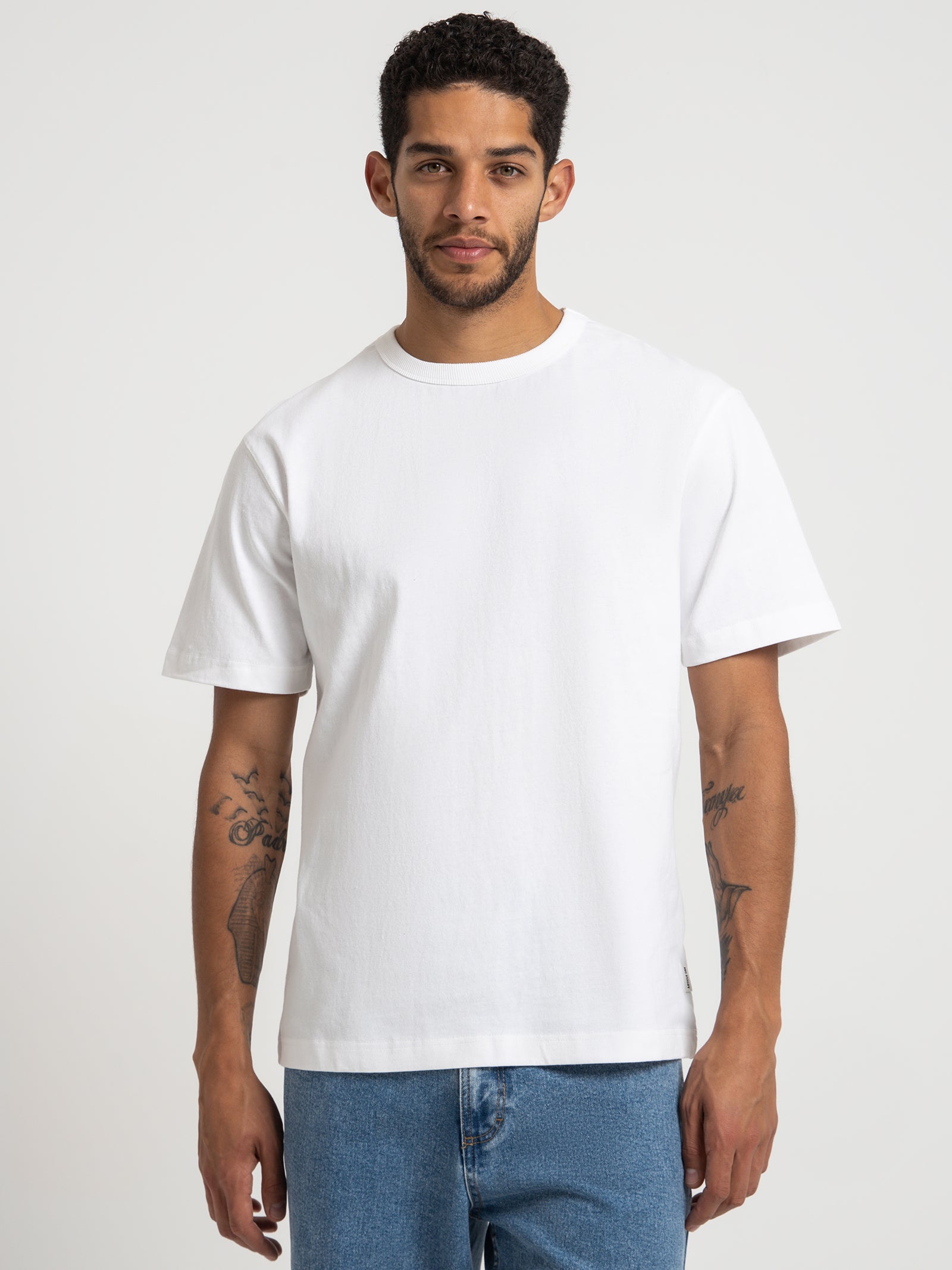 Heavyweight Crew T-Shirt in White