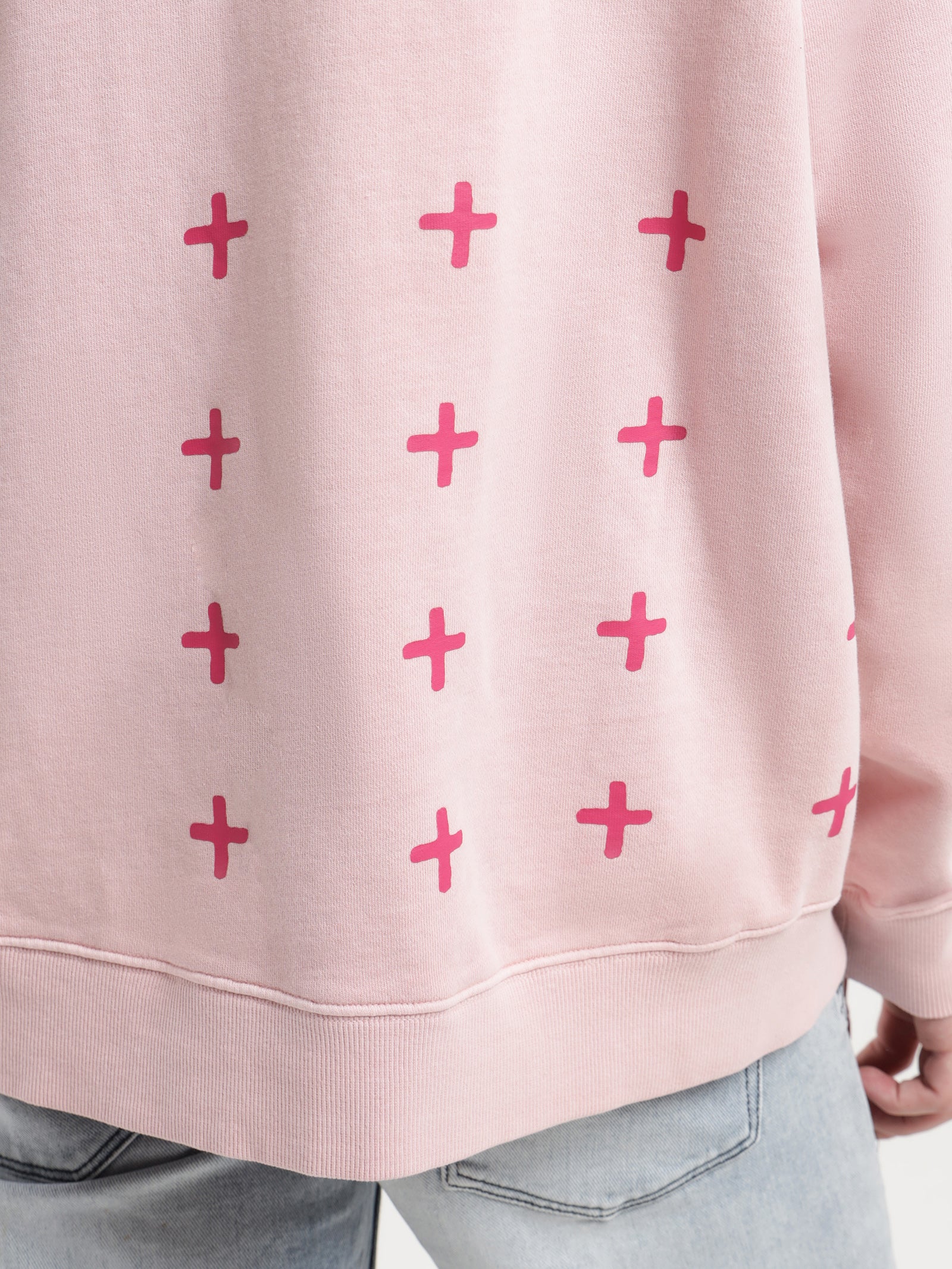 4 x 4 Hoodie in Pink