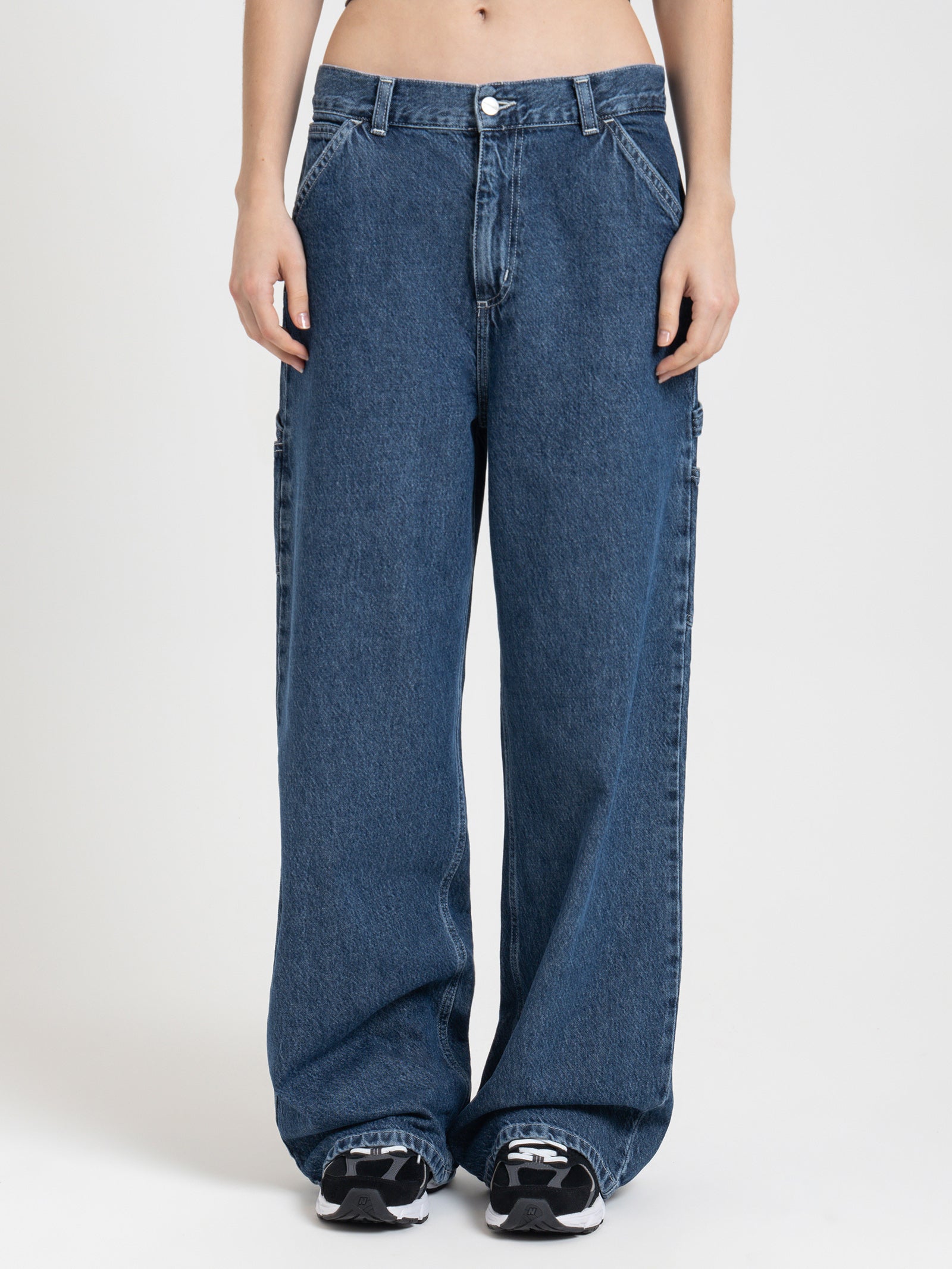 Jens Pants in Blue Stone Wash