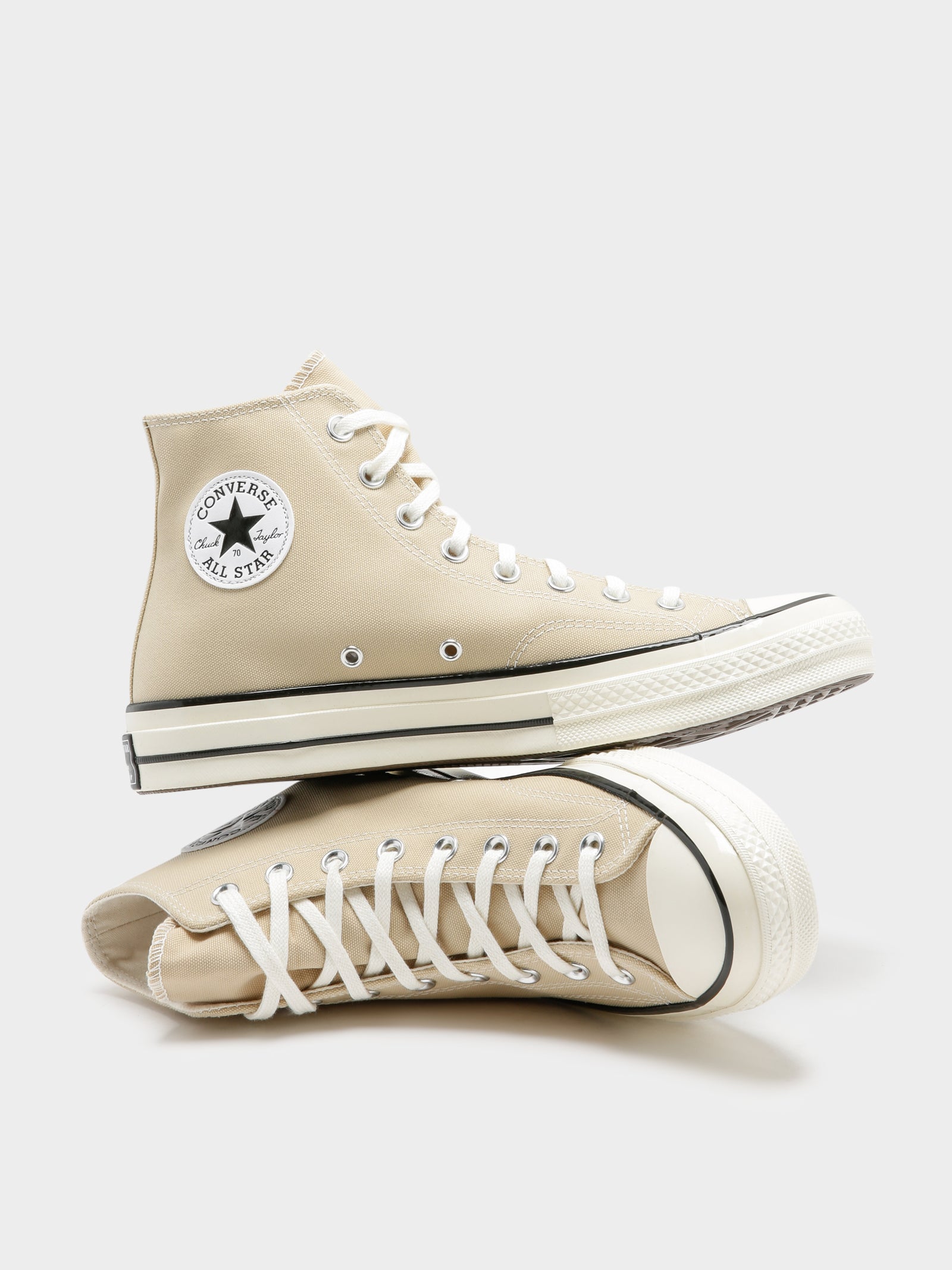 Unisex Chuck 70 High Sneakers in Oatmeal