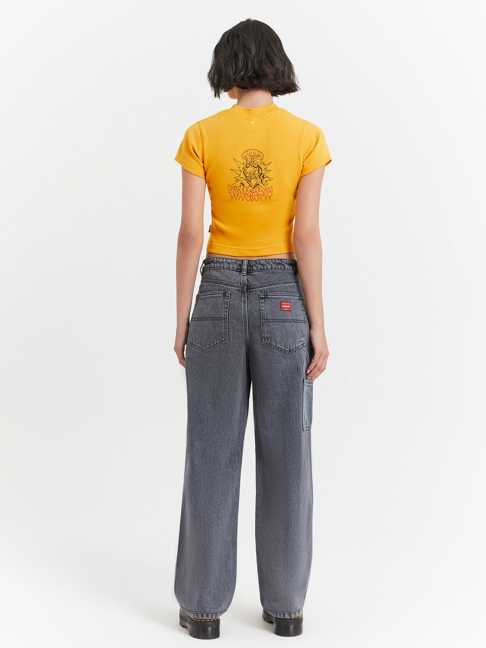 Mysteries Teeny Tee in Golden Rod