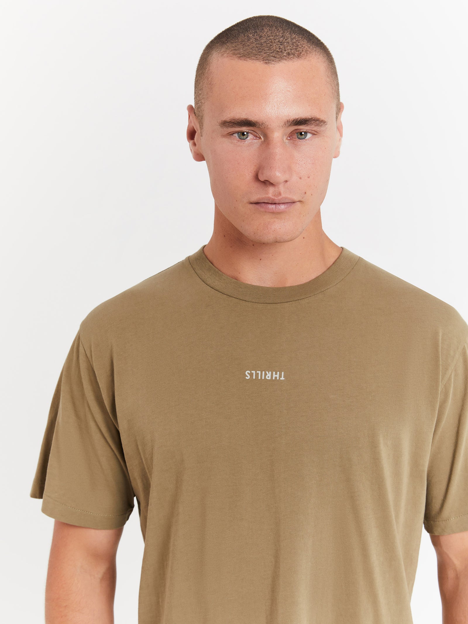 Minimal Thrills Merch Fit T-Shirt in Aloe