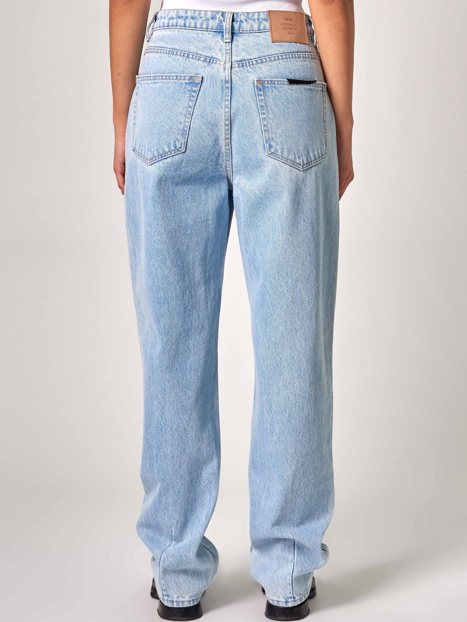 Sade Baggy Jeans in Zero Vinyl