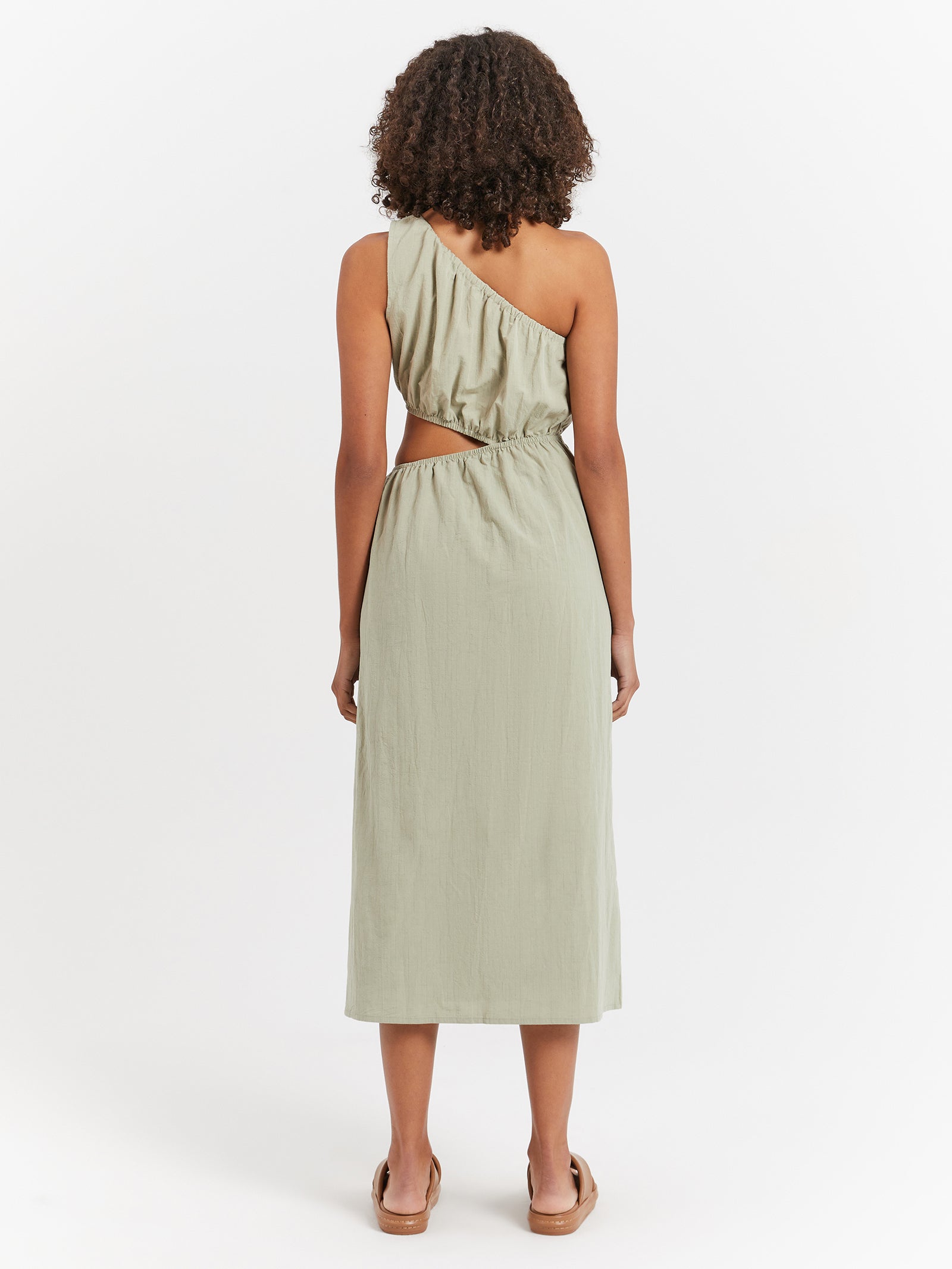 Desiree Dress in Tea Tree