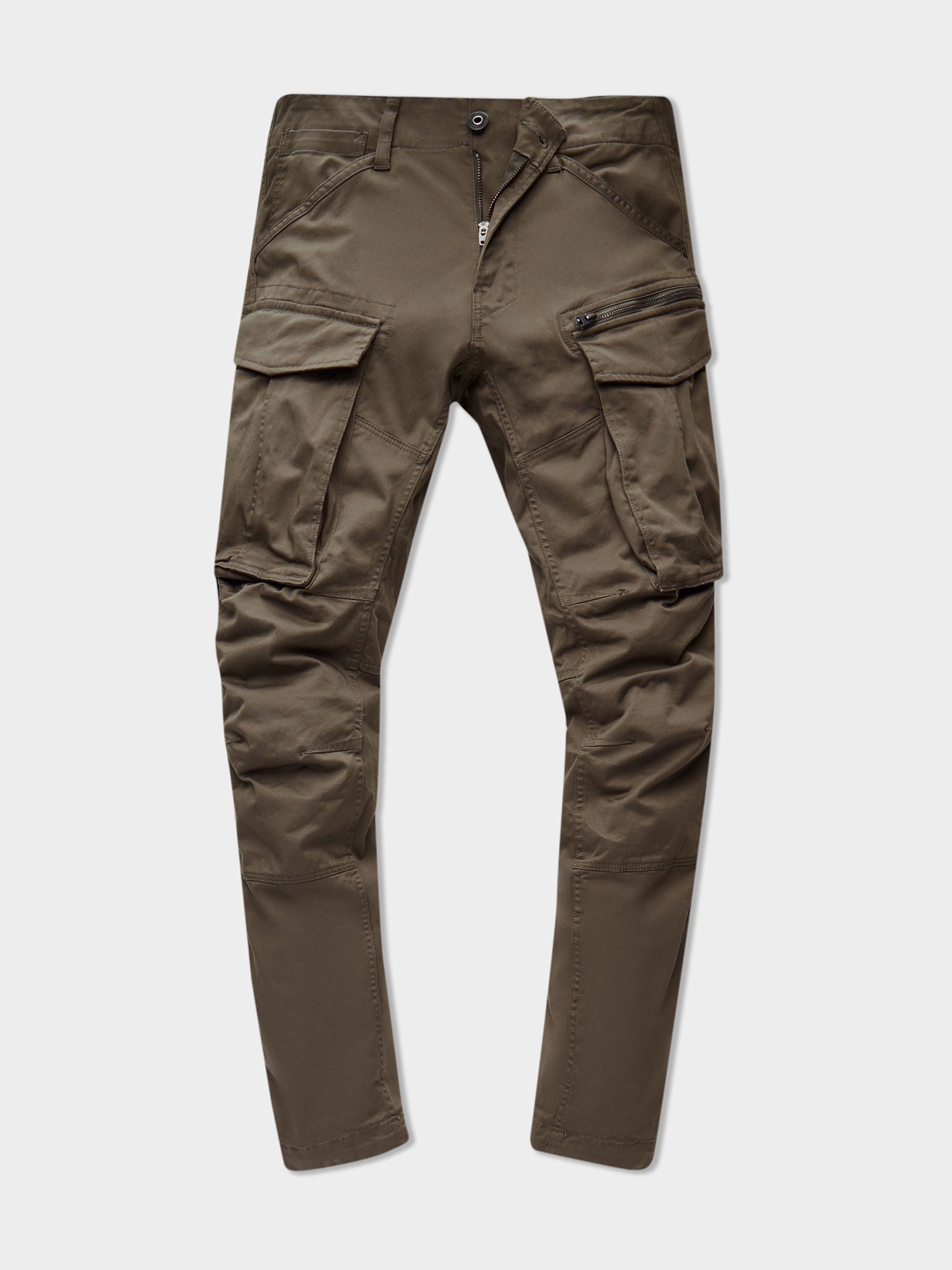 Rovic Zip 3D Regular Tapered Pants