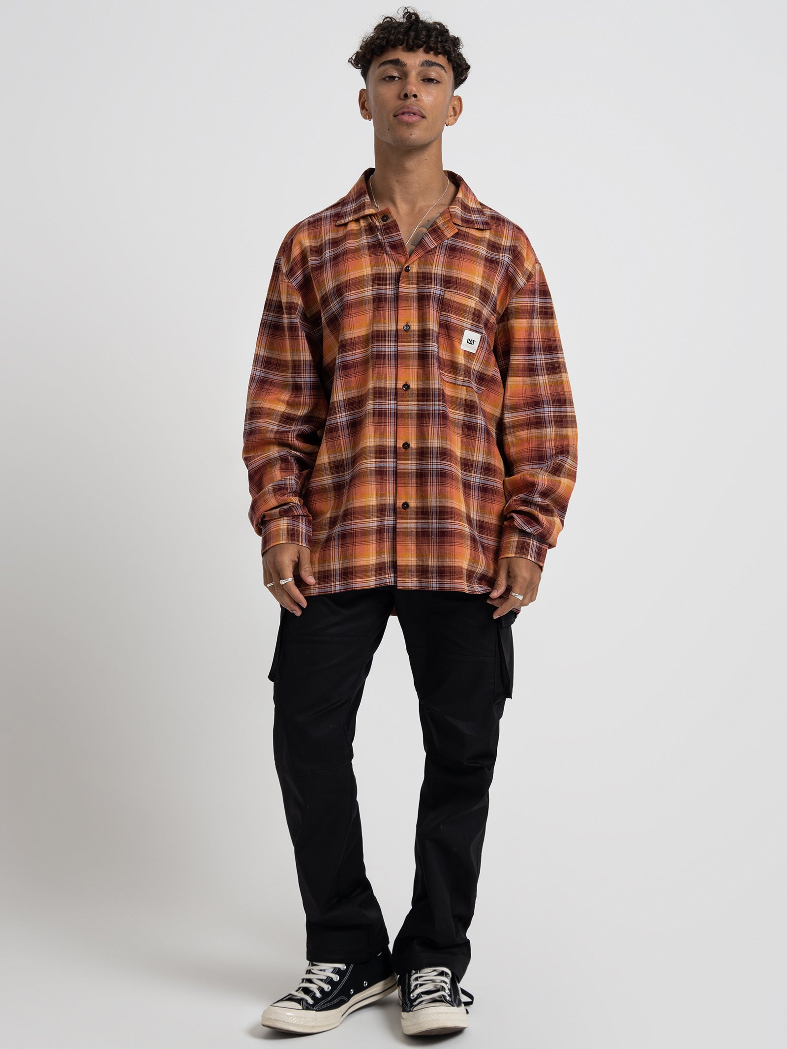 Workwear Checked Shirt in Check