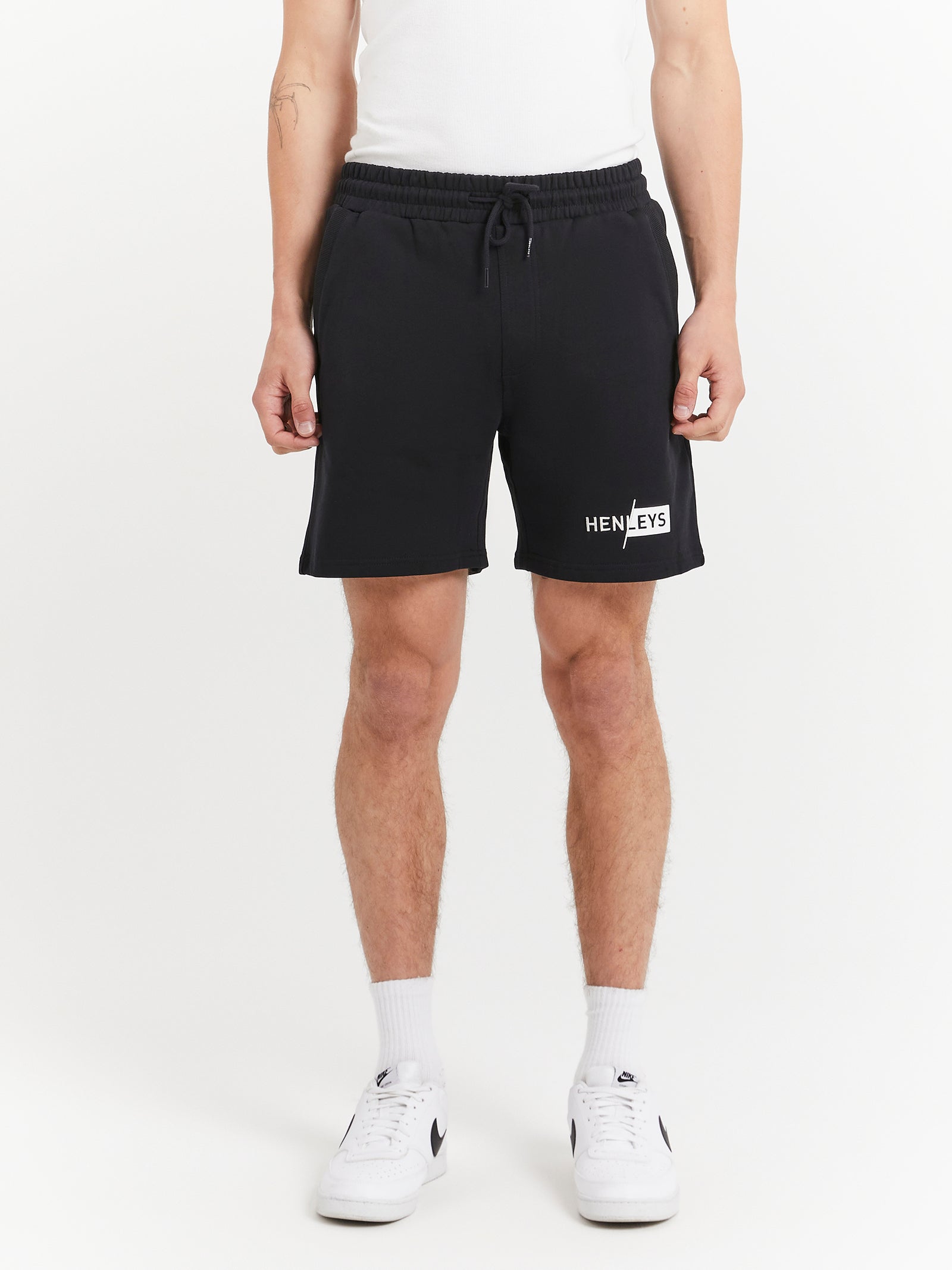 Resistance Track Shorts in Black