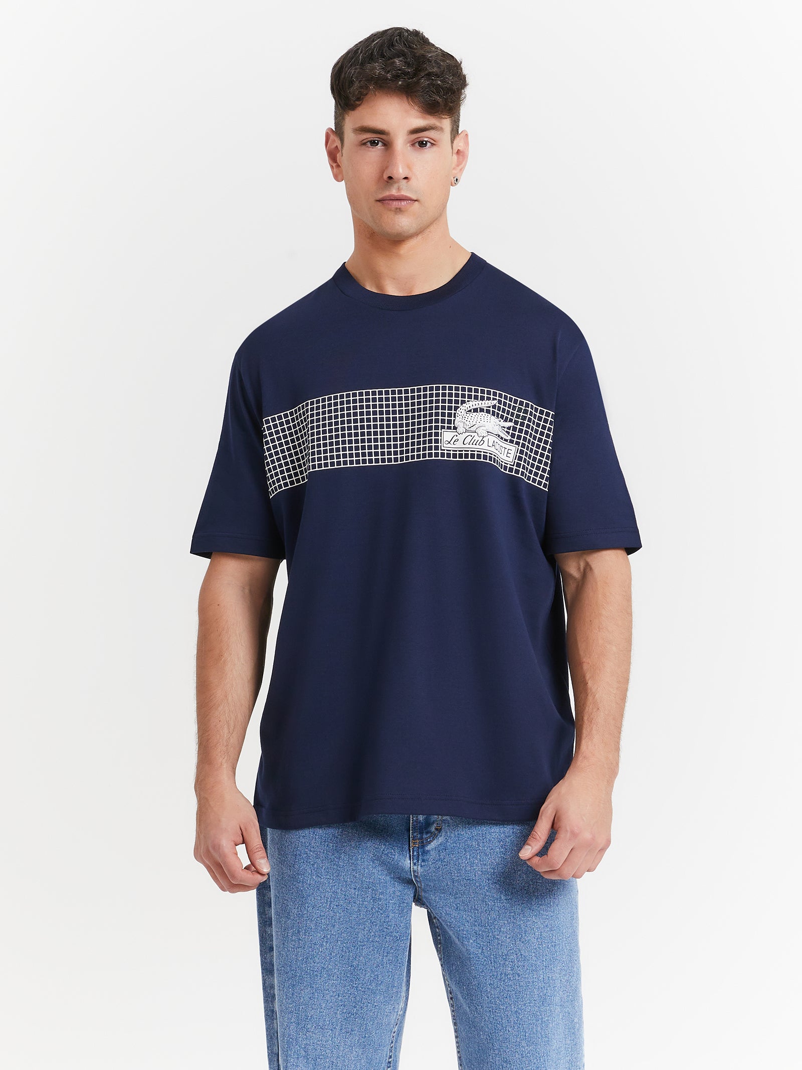 Neo Heritage Le Club T-Shirt in Navy