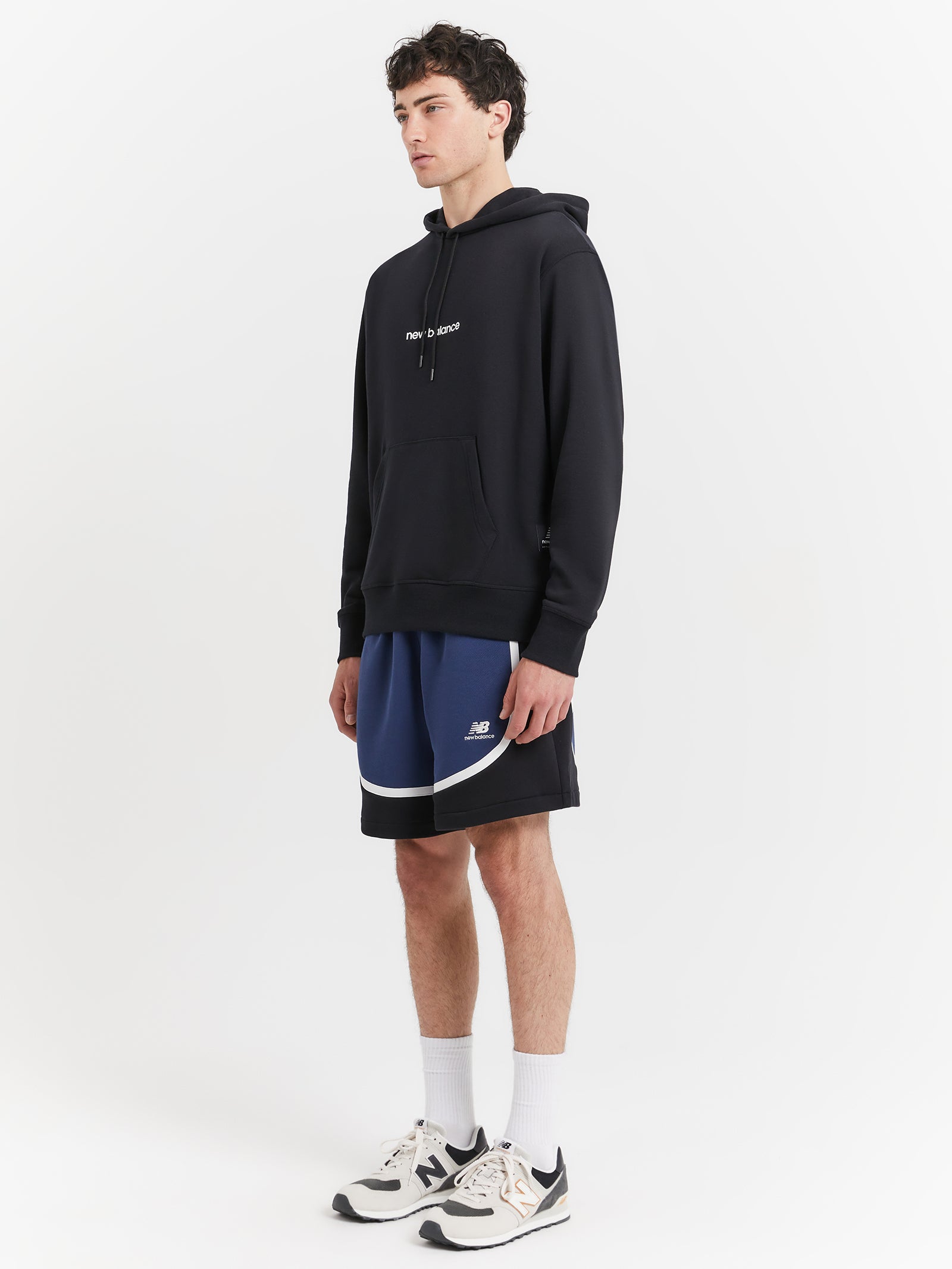 Athletics Wesley Shan Hoodie in Black