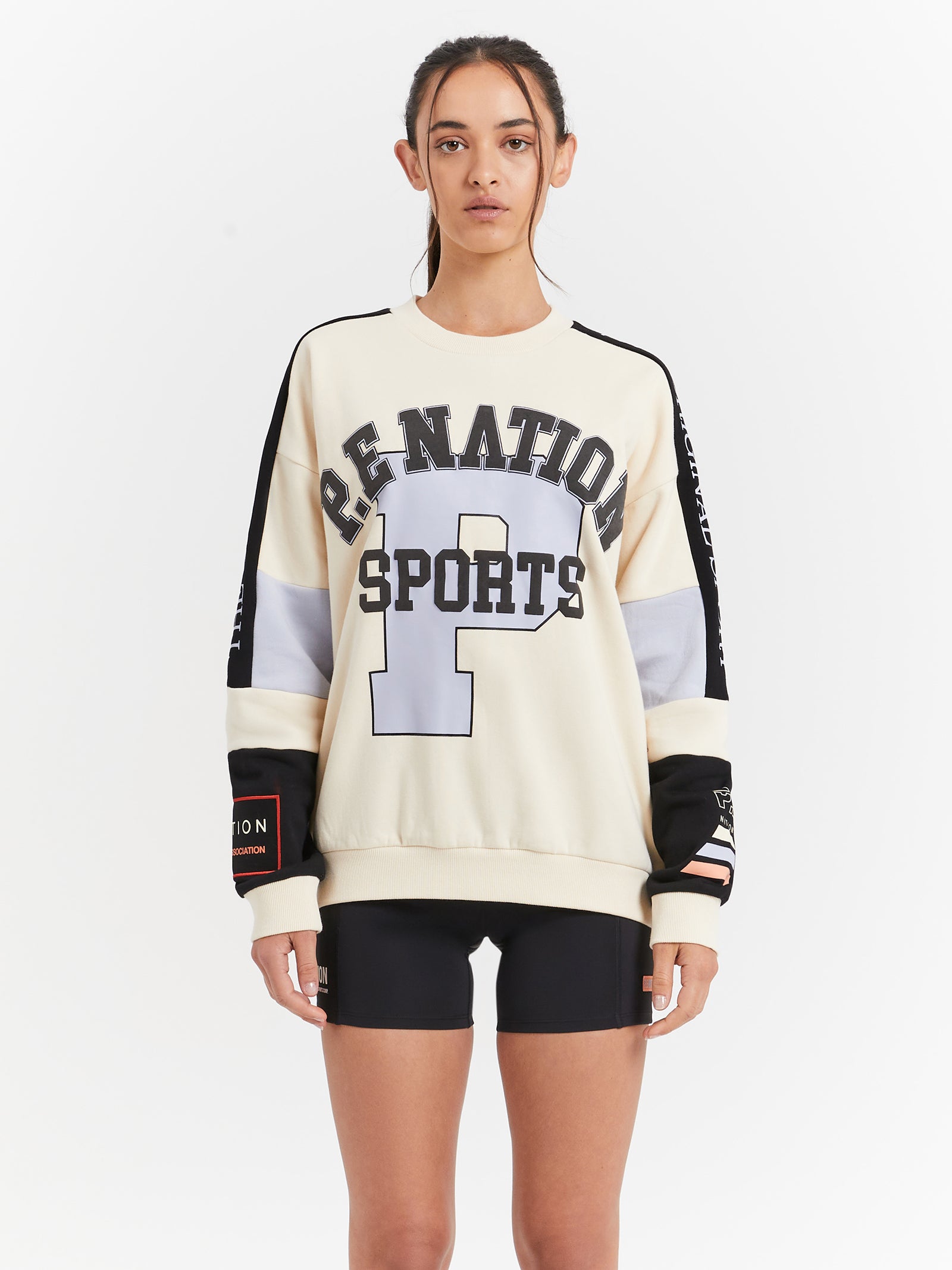 Sonora Sweatshirt in Pearled Ivory