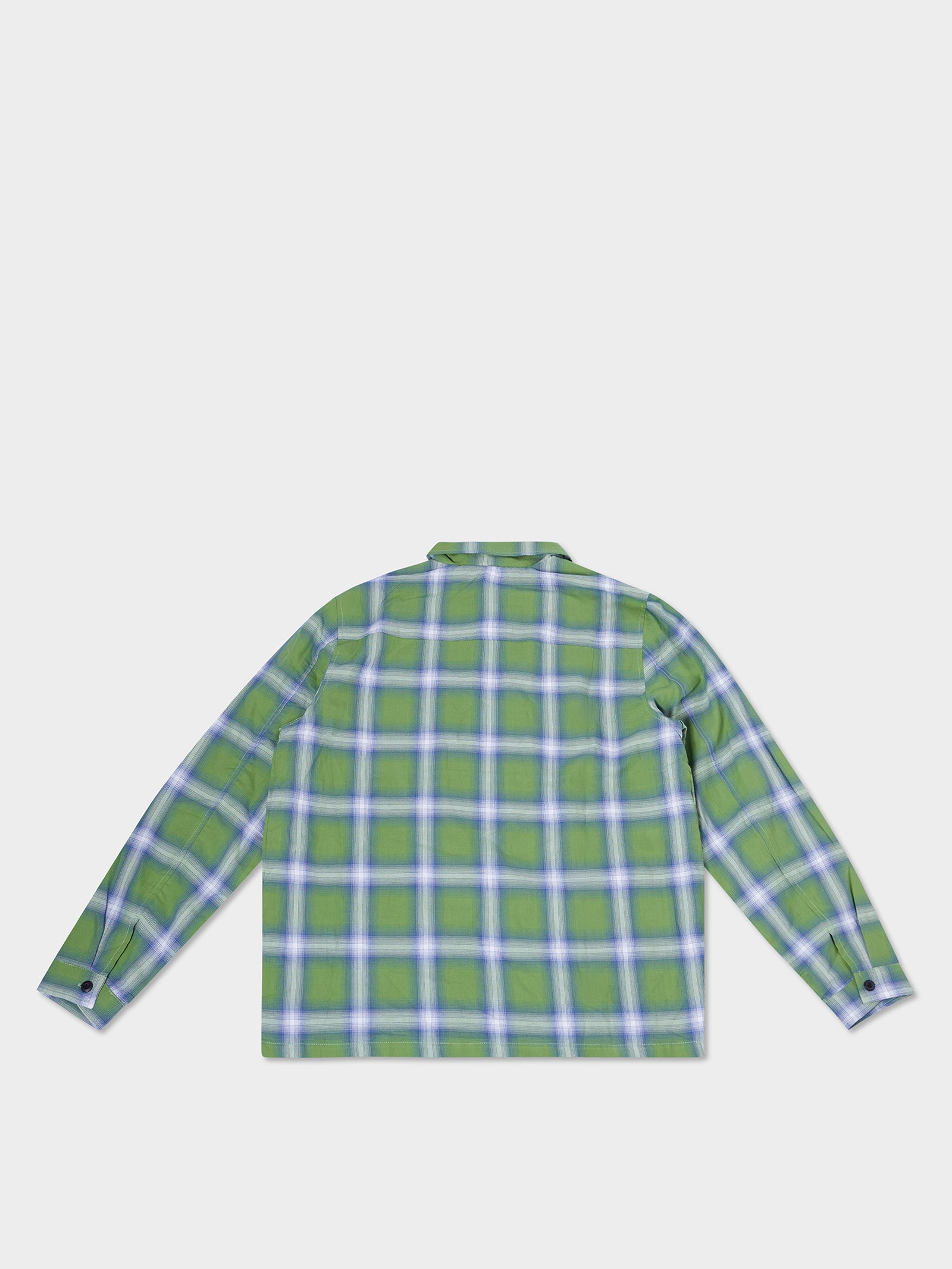 Eddie Plaid Long Sleeve Zip Shirt