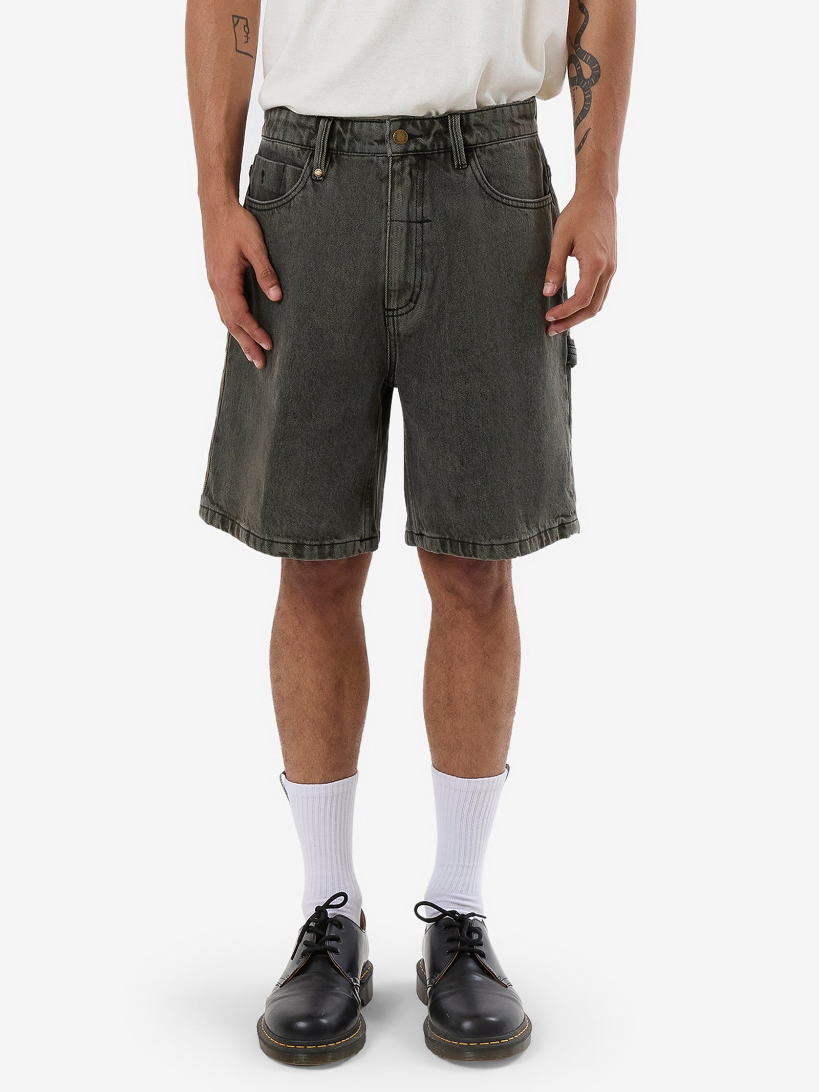 Slacker Denim Short In Tarmac