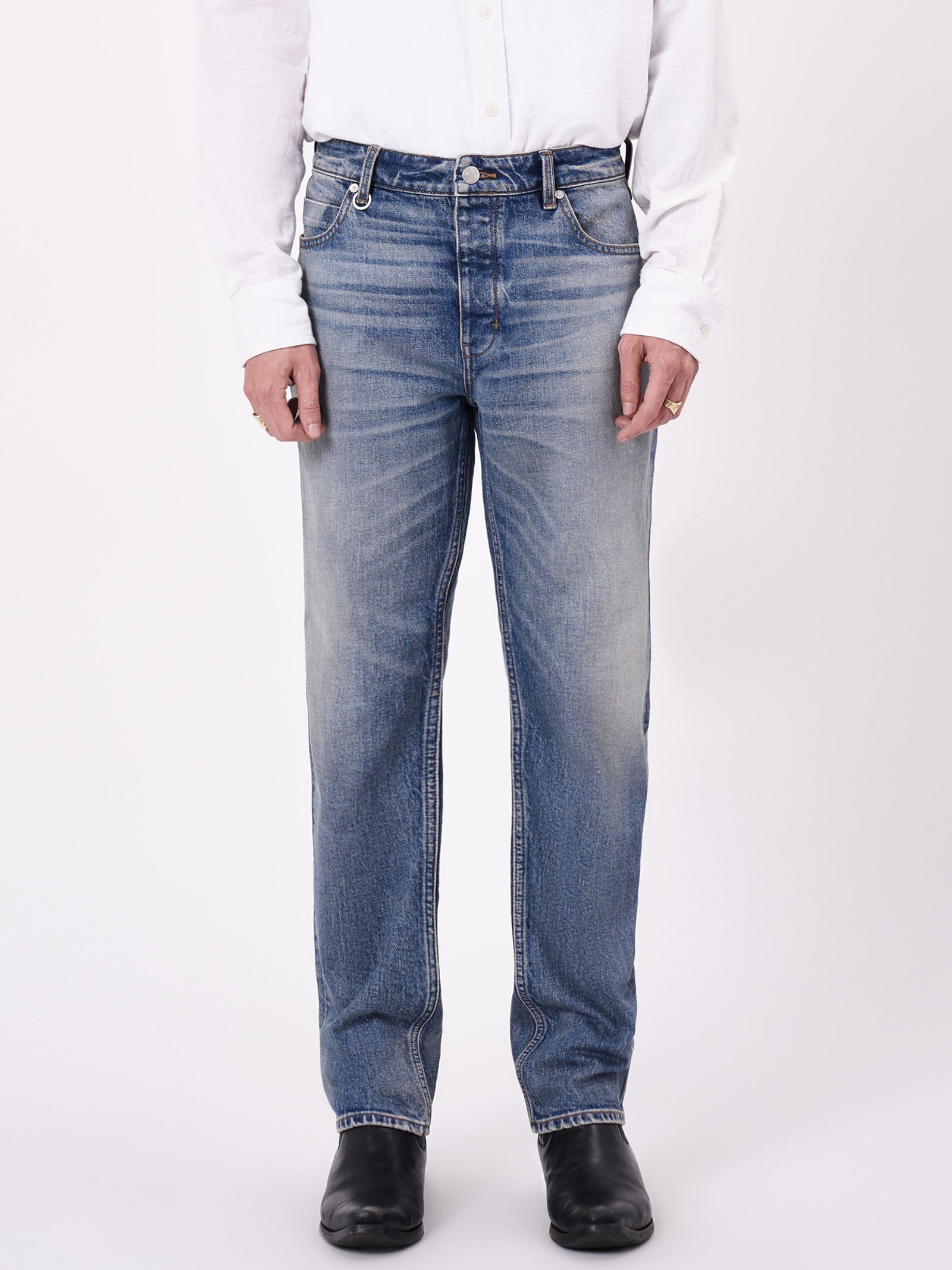 Ray Straight Reflection Jeans