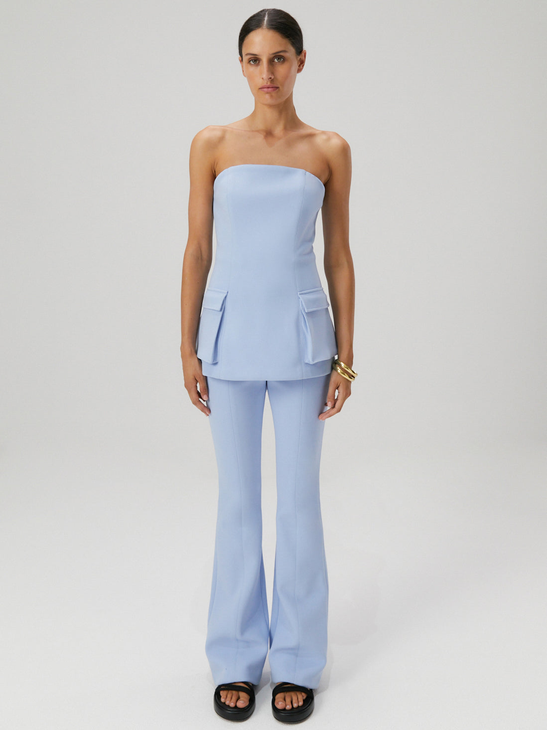 Ellis Jumpsuit in Baby Blue