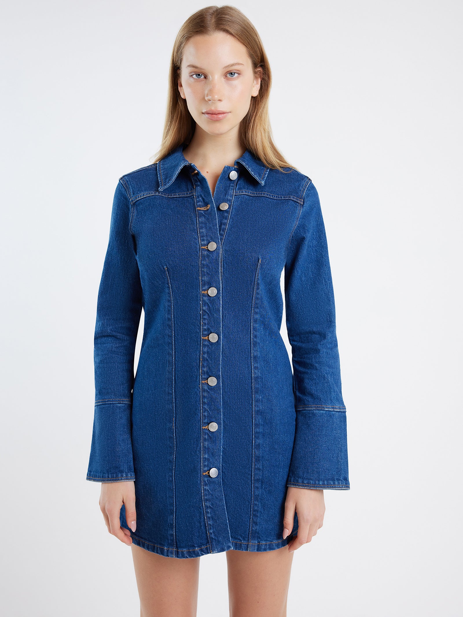 Muse Denim Shirt Dress