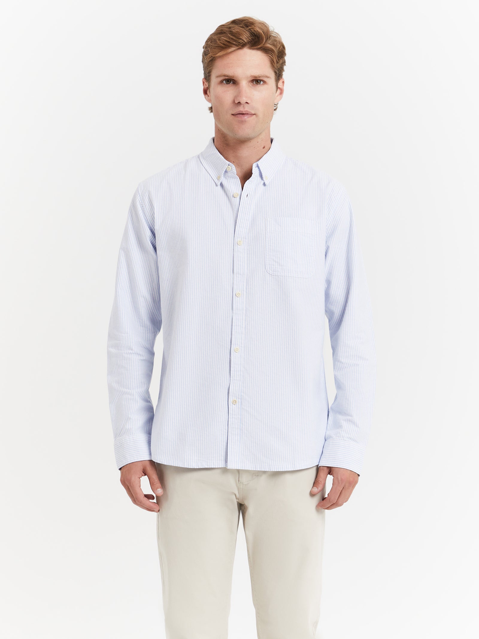 Carson Shirt in Pacific Stripe