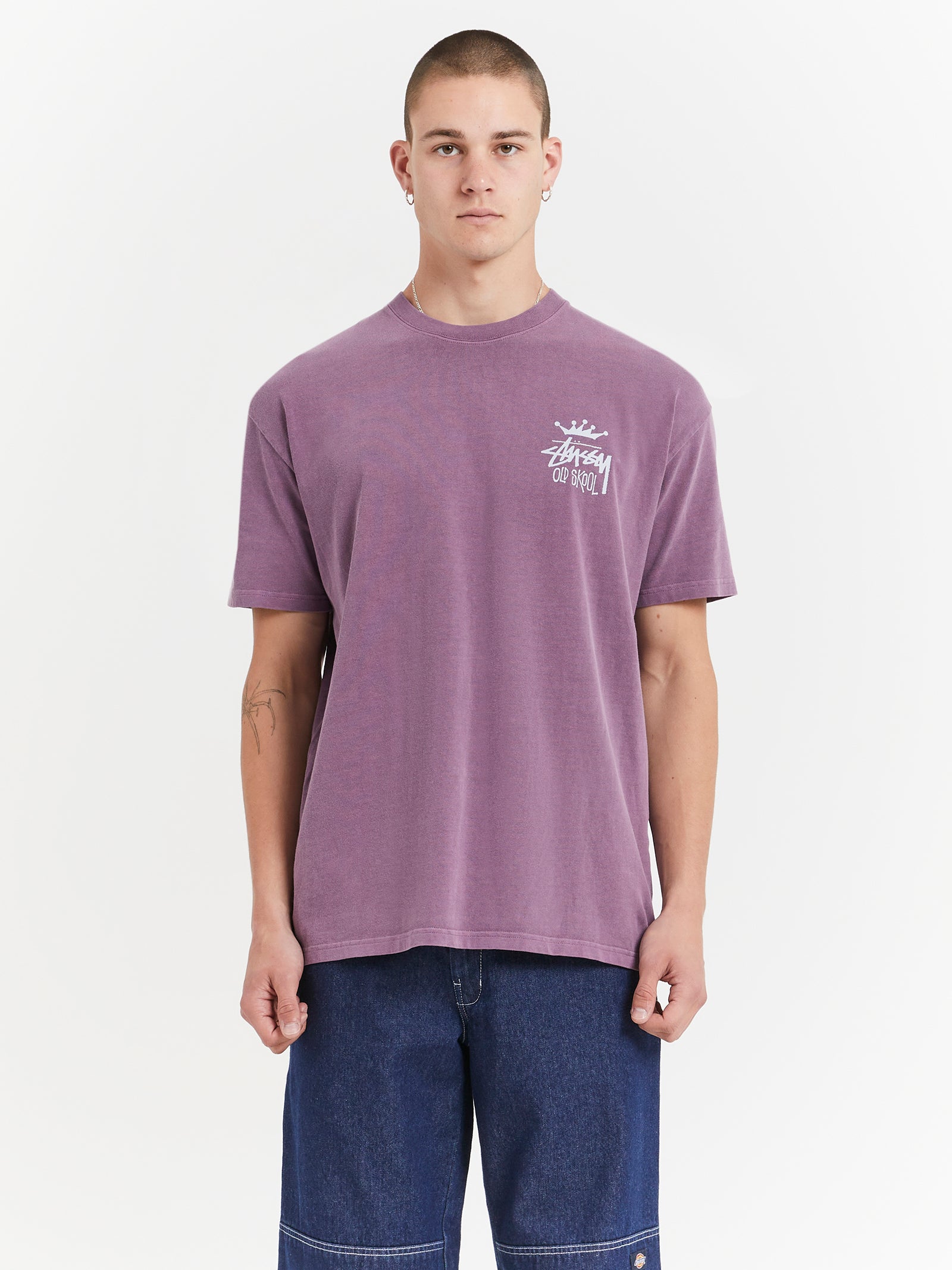 Old Skool 50-50 T-Shirt in Orchid