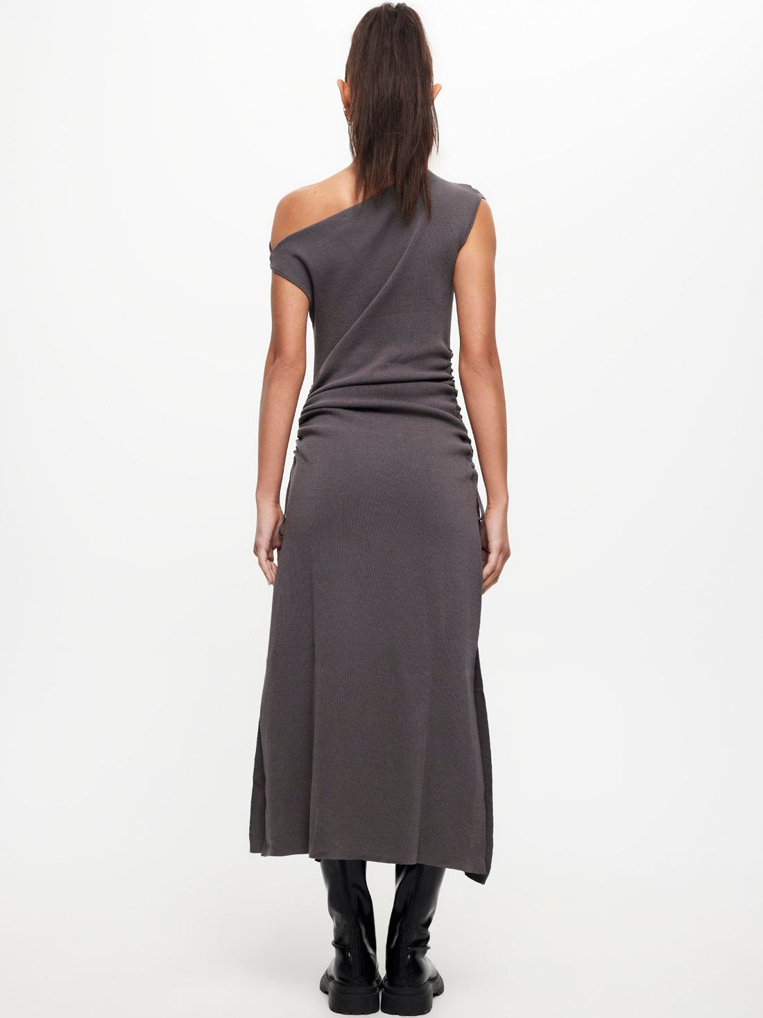 Original Sin Dress in Slate Grey