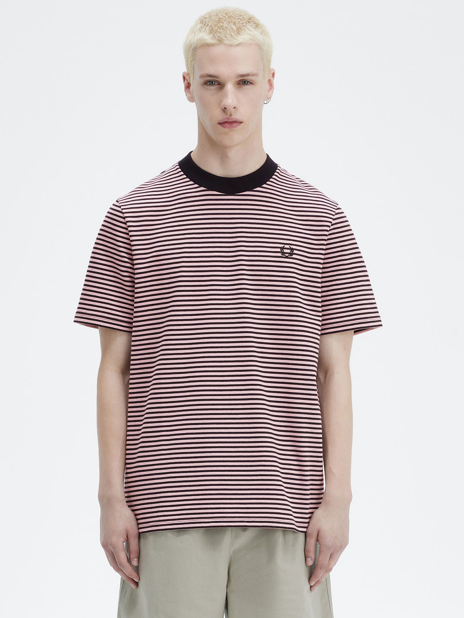 Fine Stripe Heavy Weight T-Shirt