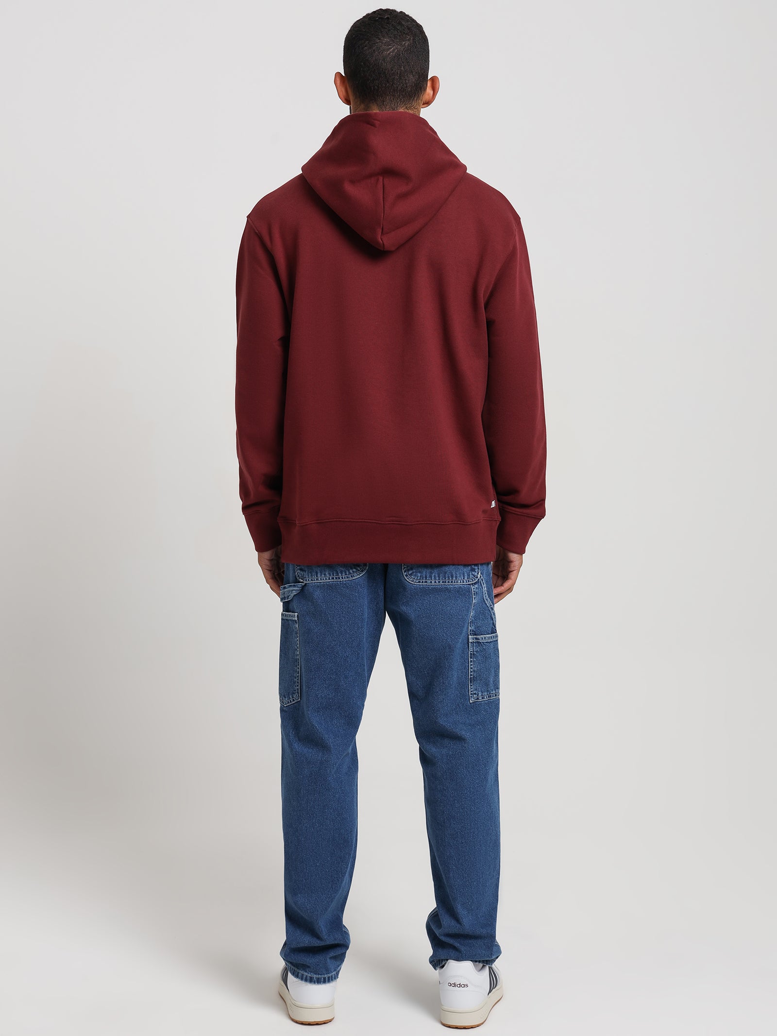 Adicolor Contempo French Terry Hoodie in Shadow Red