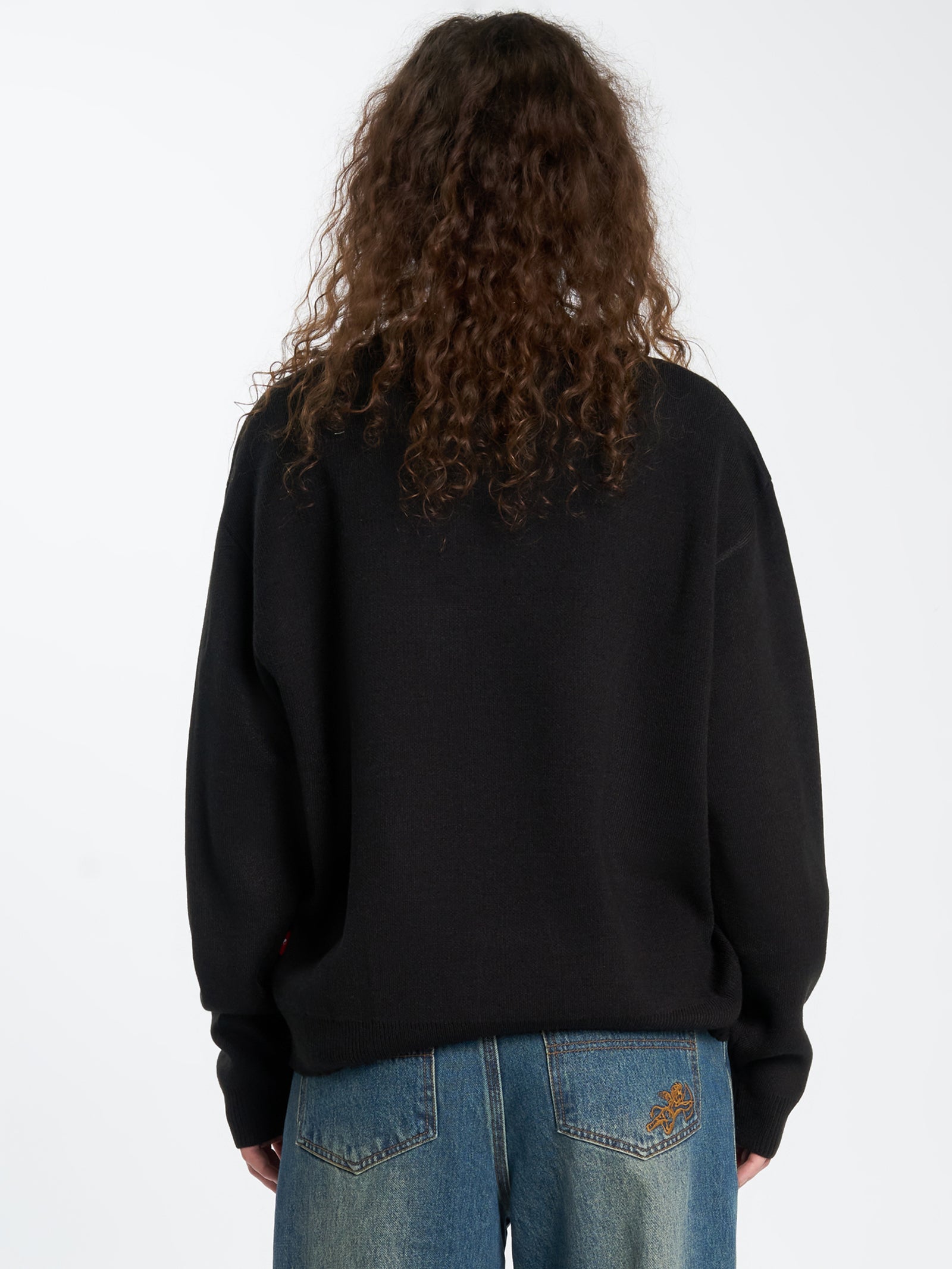 Cherub Box Fit Crew Knit