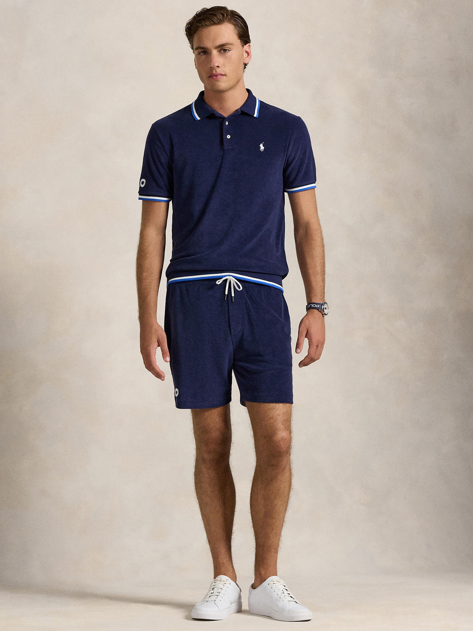 AO Polo Shirt In Refined Navy