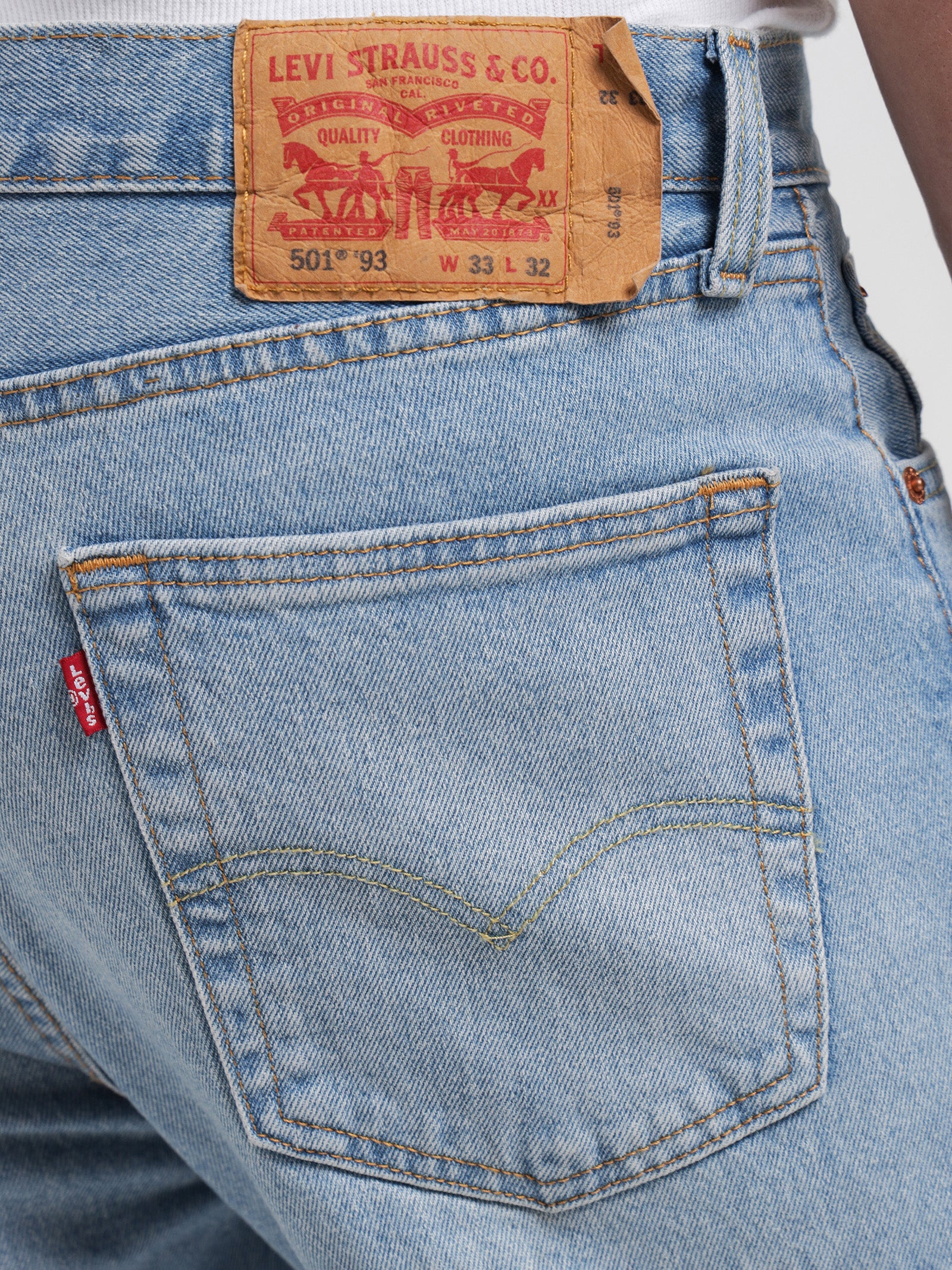 501 93 Straight Jeans in Straight Breeze