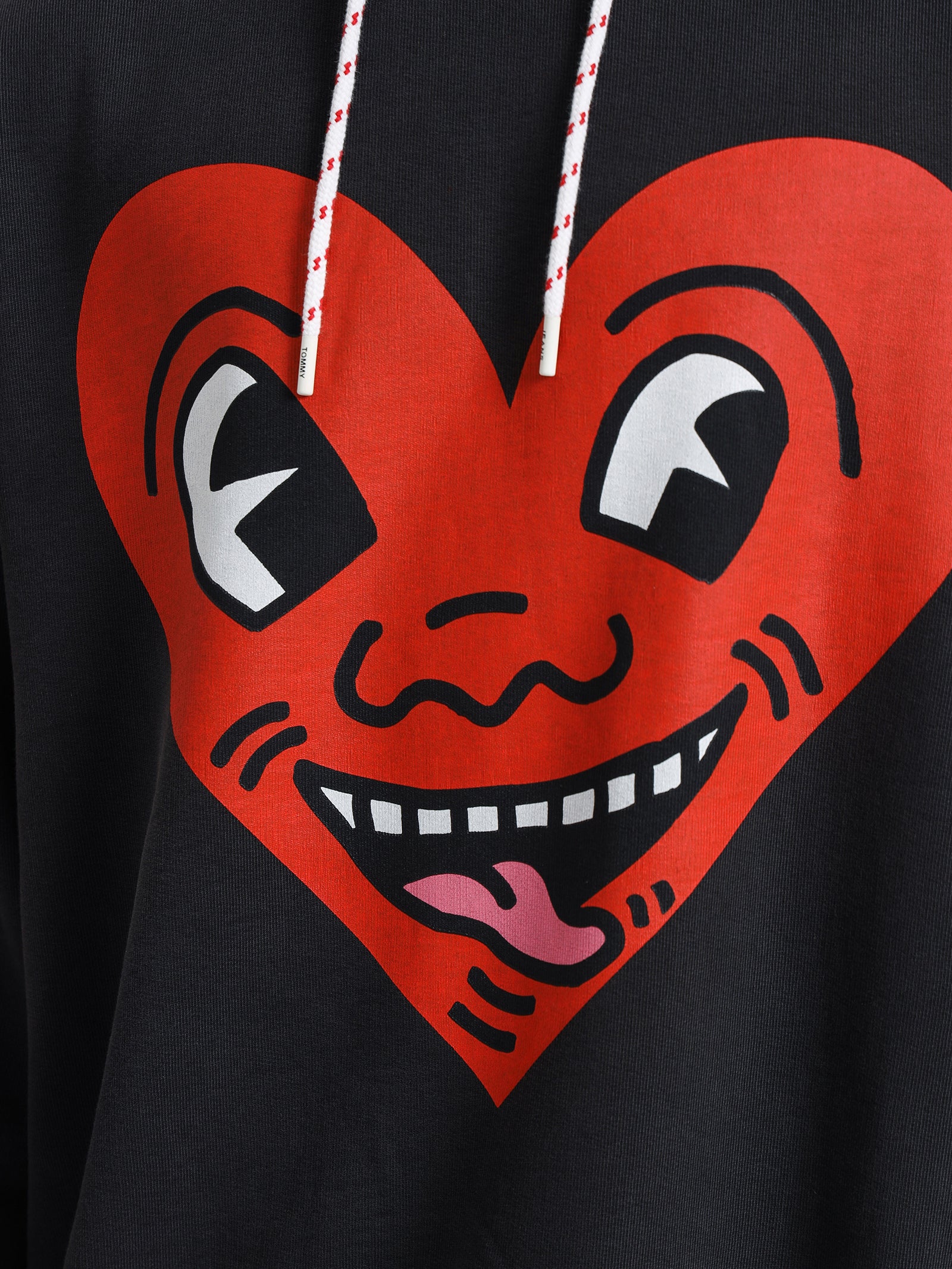 Keith Haring Hoodie in Black