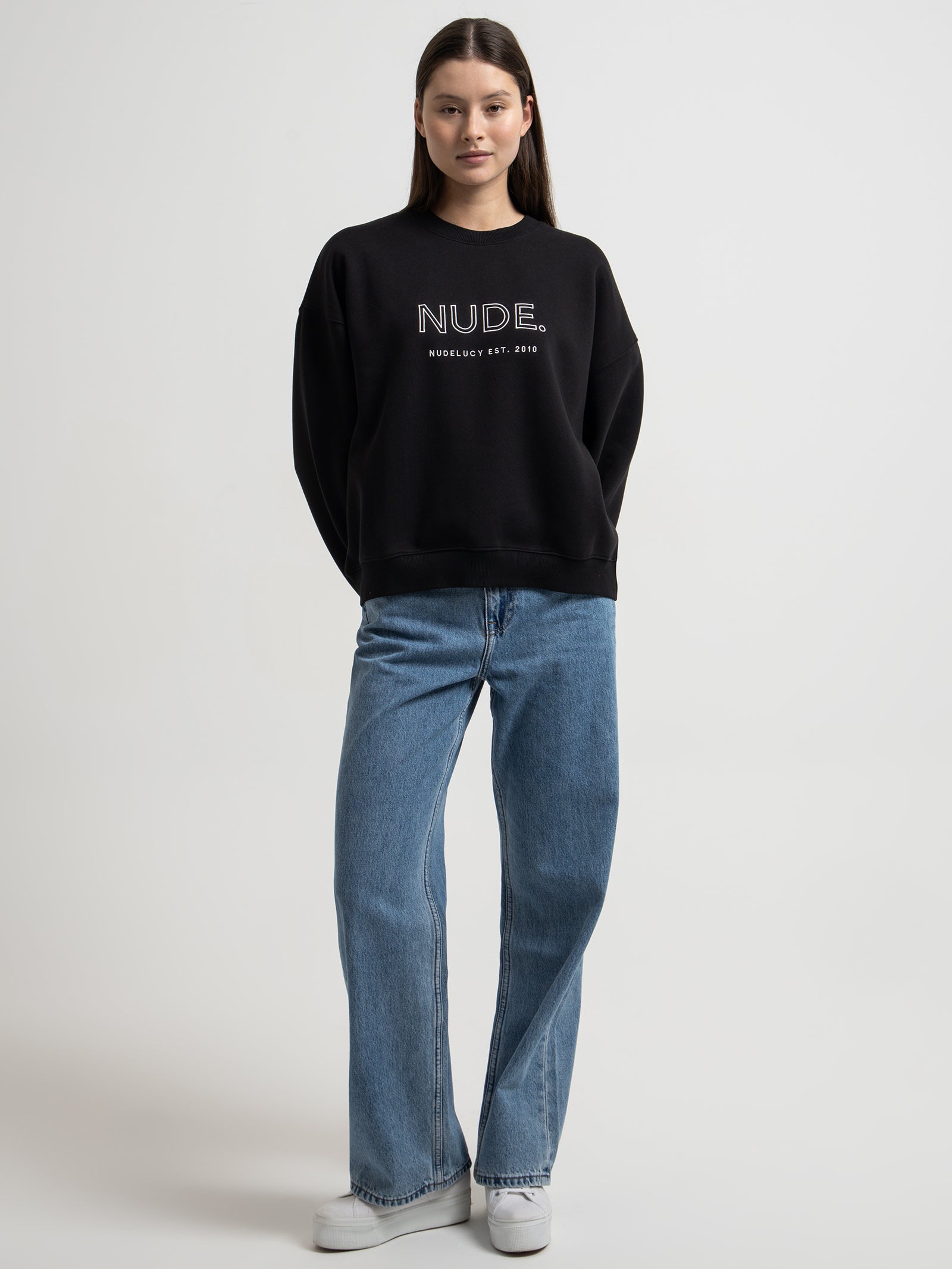 Nude. Origins Sweat in Black