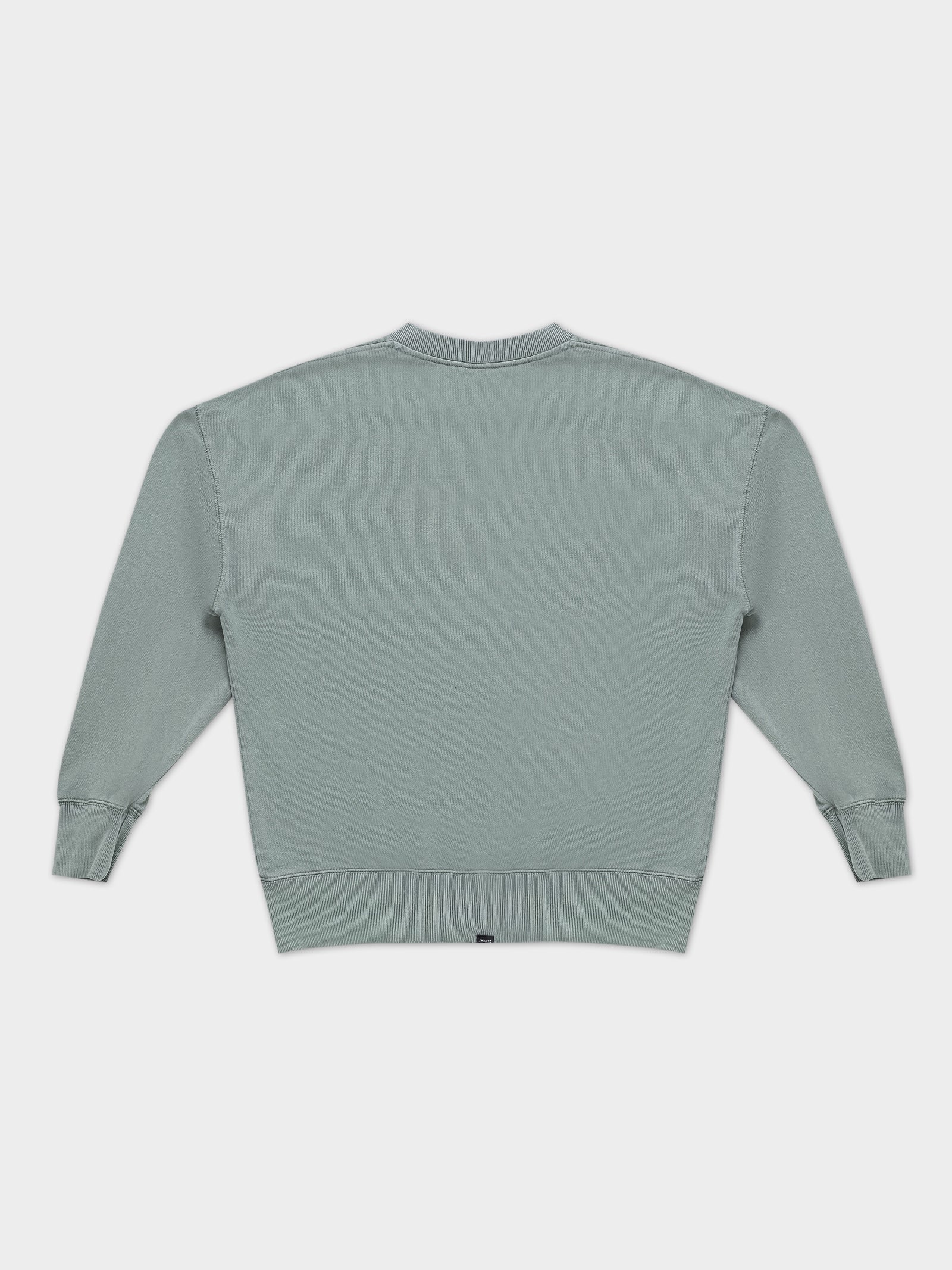 Minimal Thrills Slouch Crew in Seaglass Green