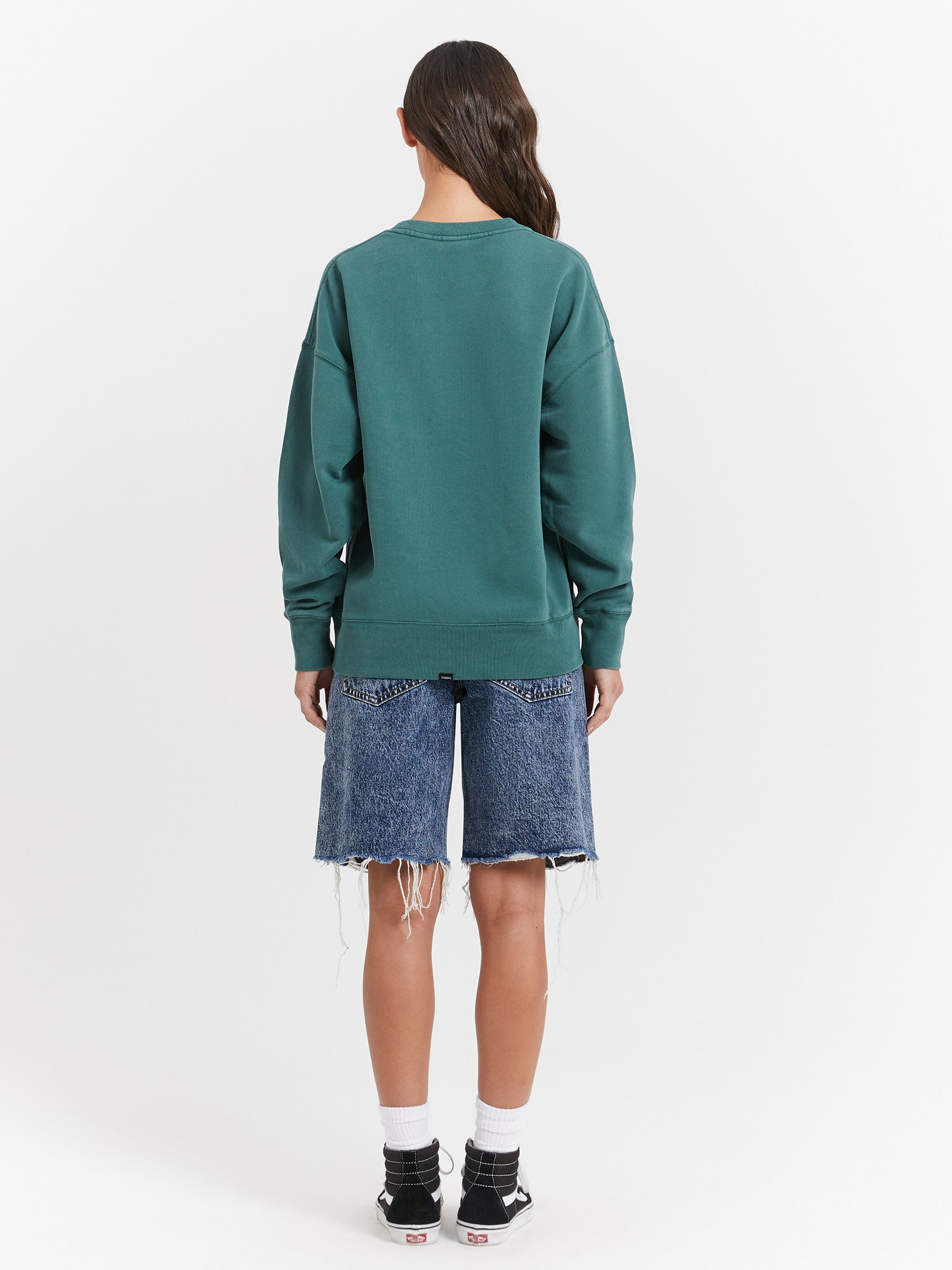 Forward Your Future Slouch Crew in Mallard Green