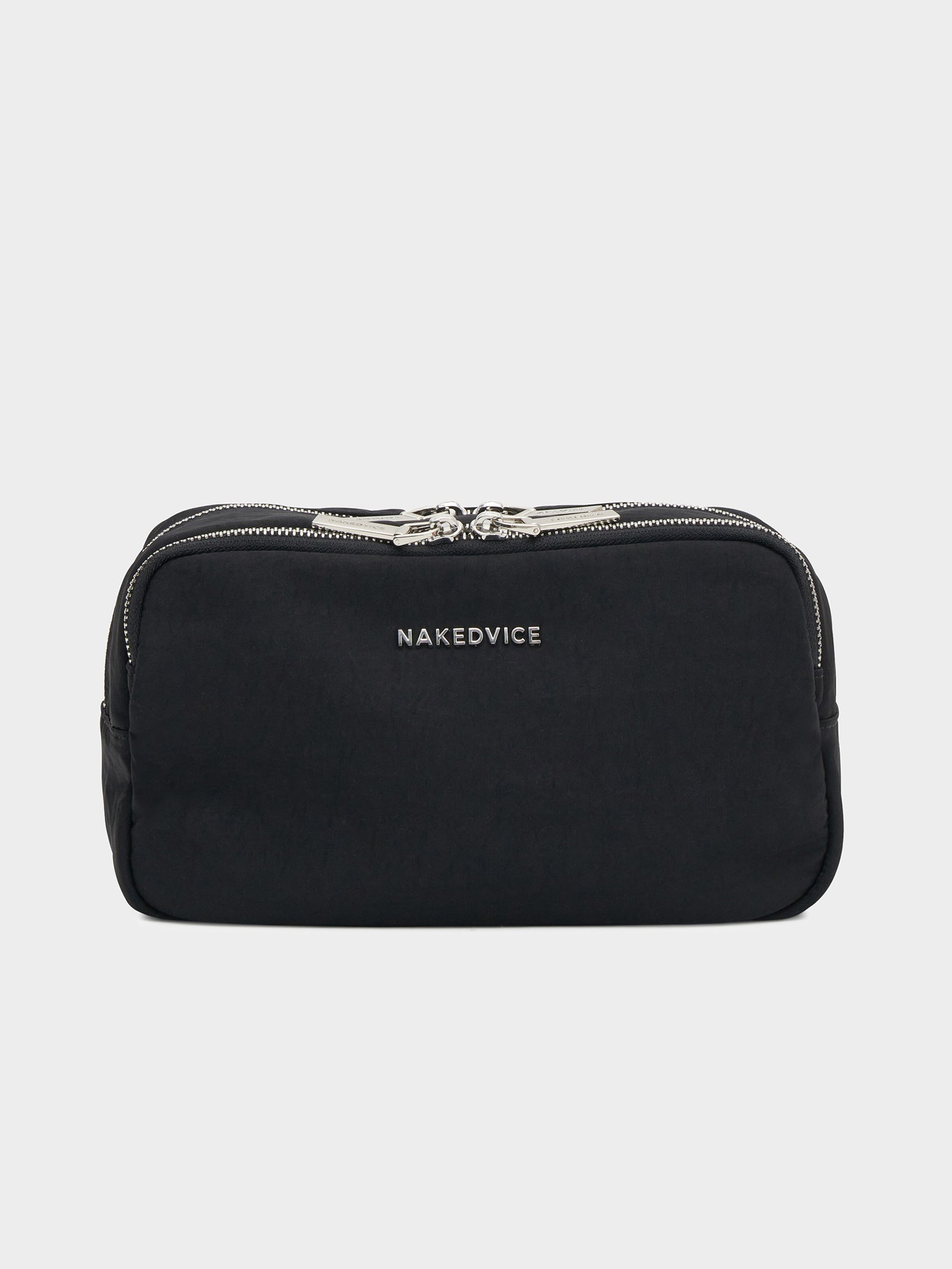 The Felix Bag in Black & Silver