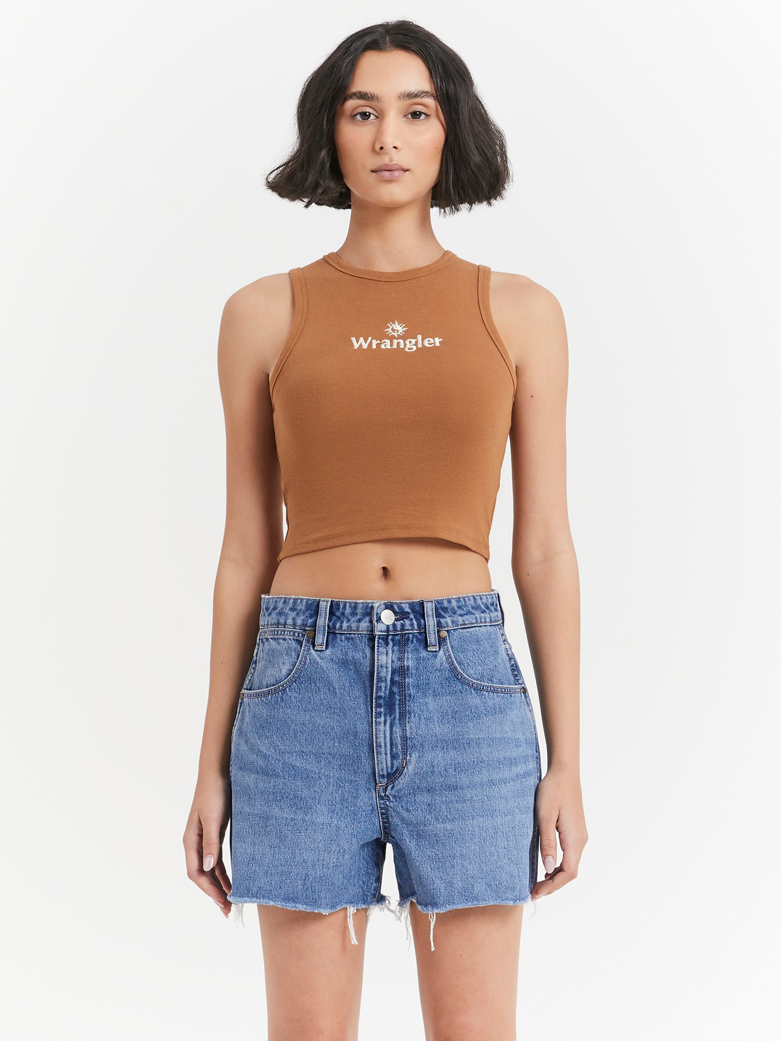 The Newport Tank in Yin & Yang Vacay Brown