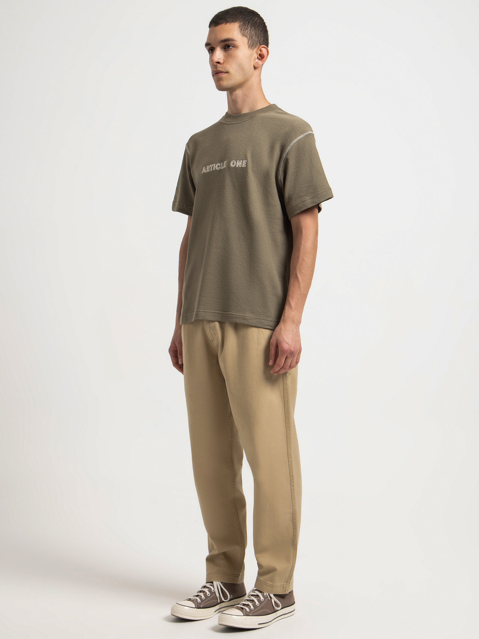 Beau Pants in Khaki