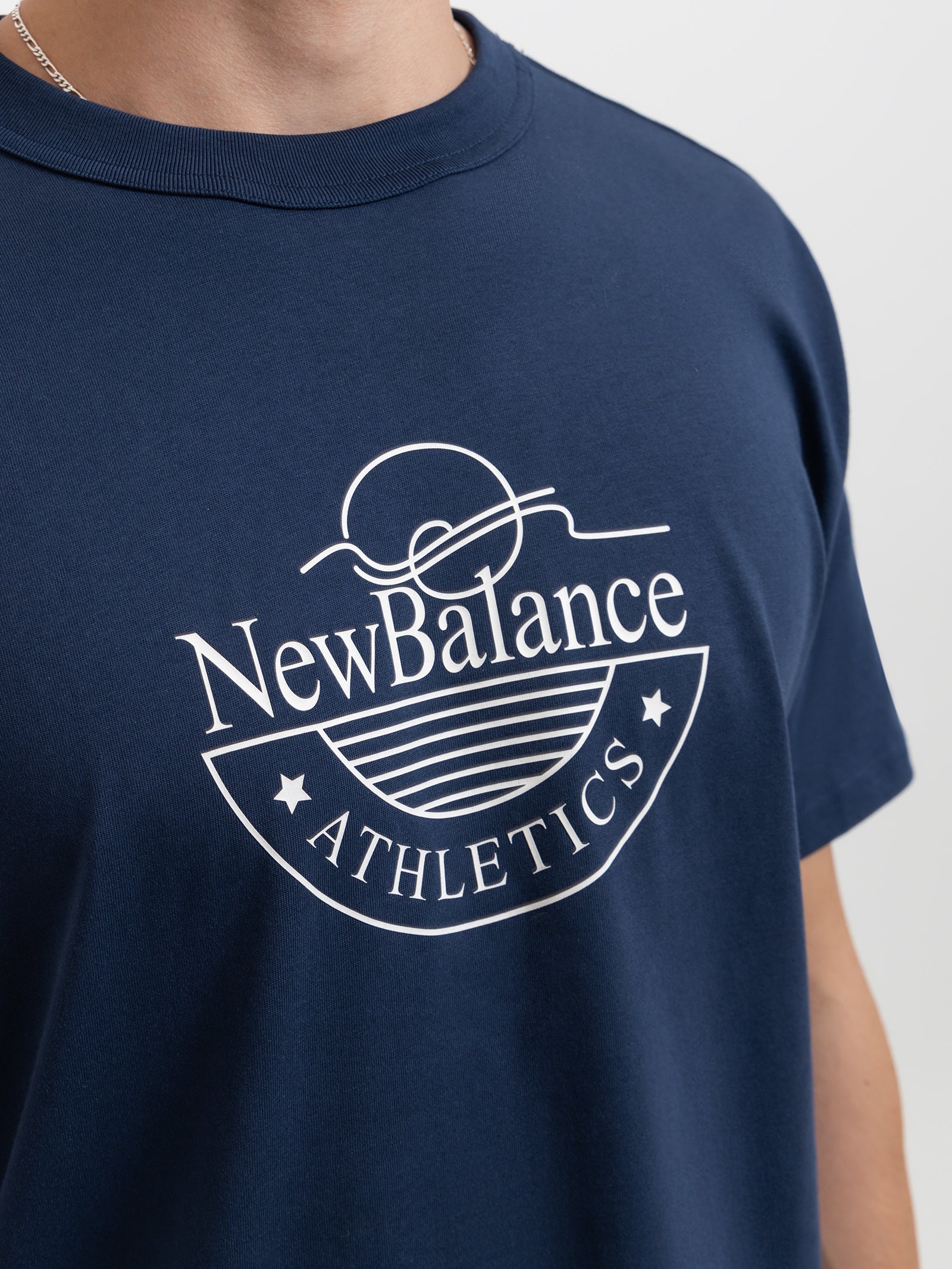 Athletics Archive Graphic T-Shirt in Navy