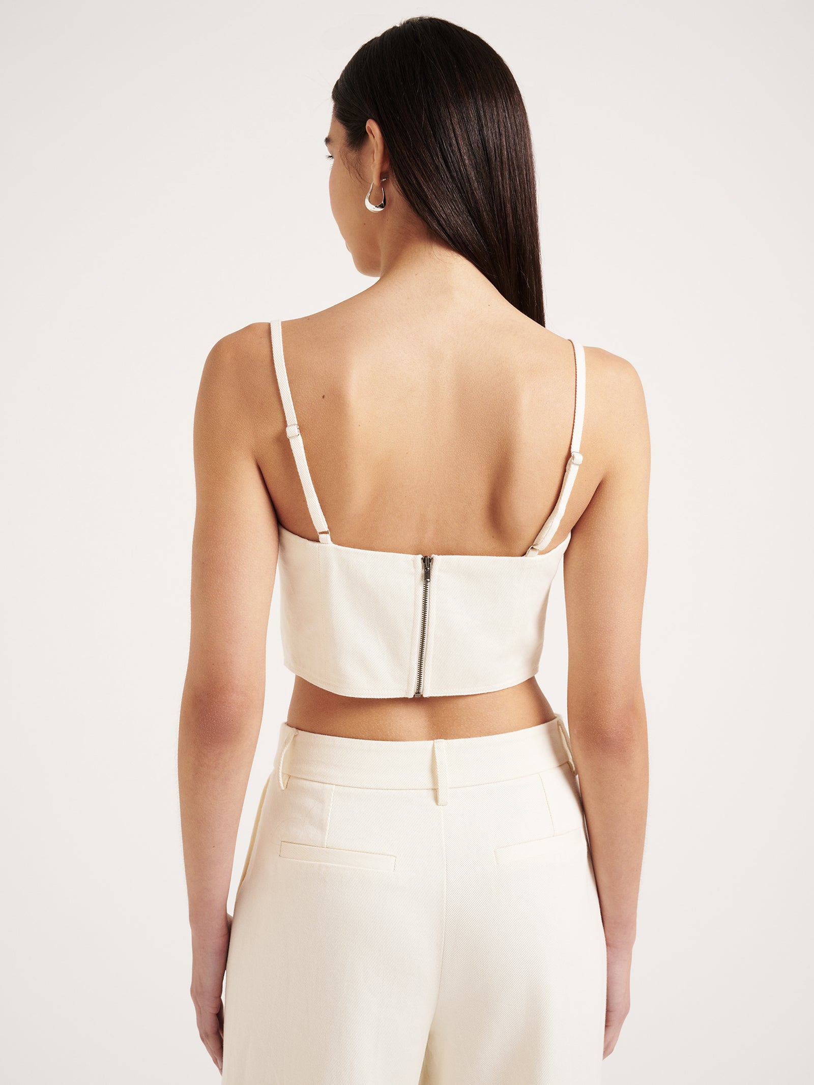 Marni Bustier in Ivory