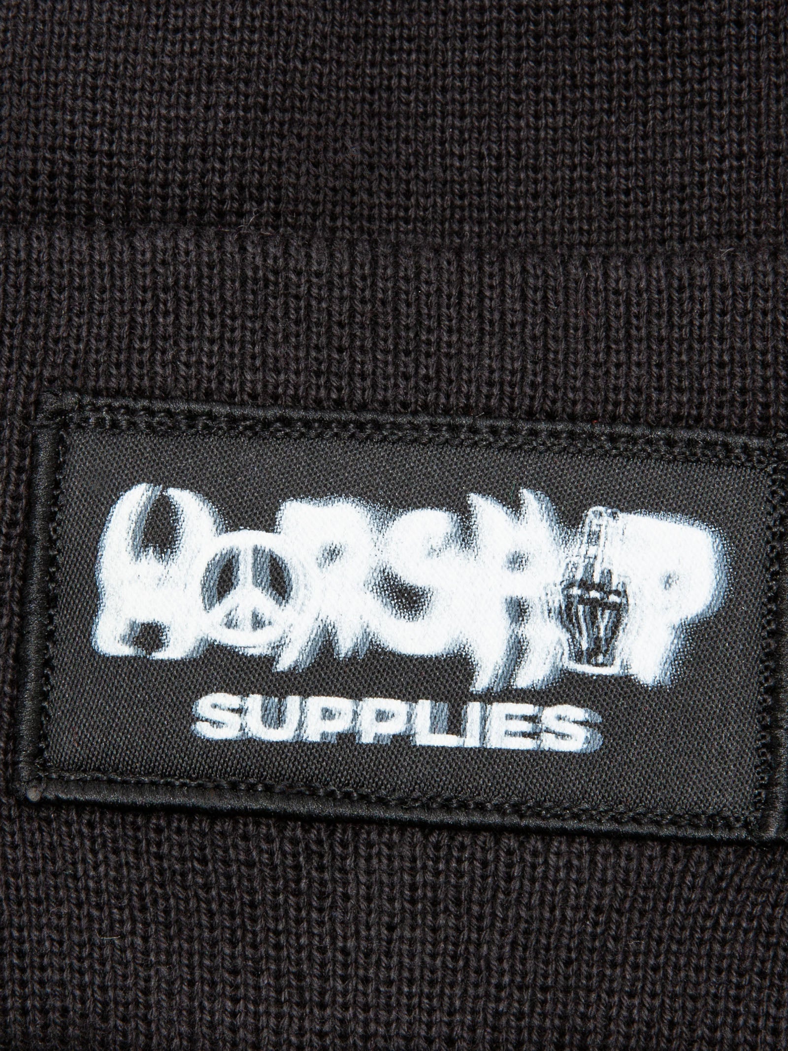 Mayhem Beanie in Washed Black