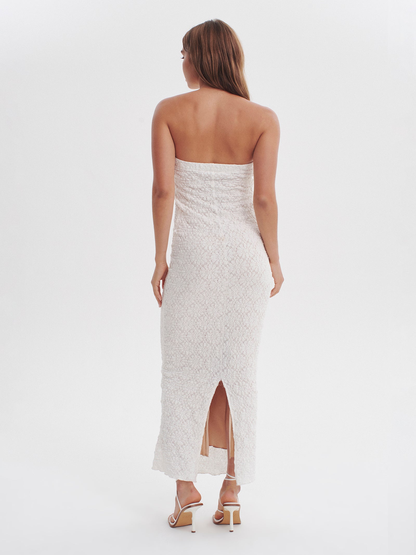 Soulmates Strapless Dress in White